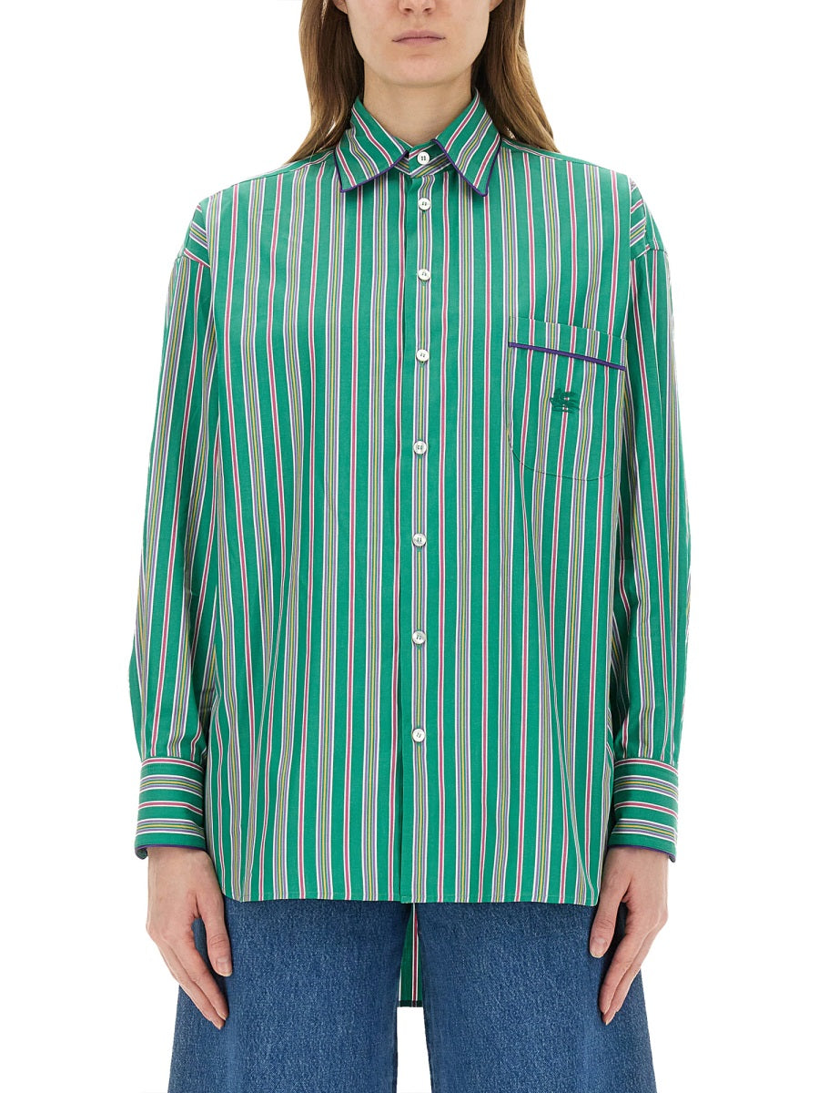 ETRO Jacquard Shirt - Size 40 IT