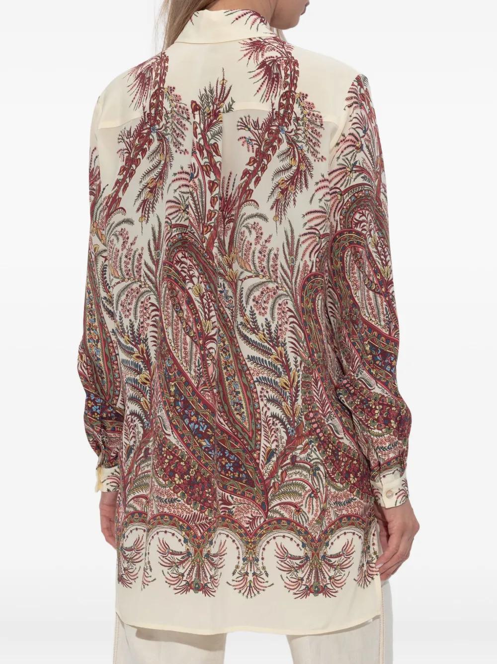 ETRO Paisley Pattern Silk Shirt for Women