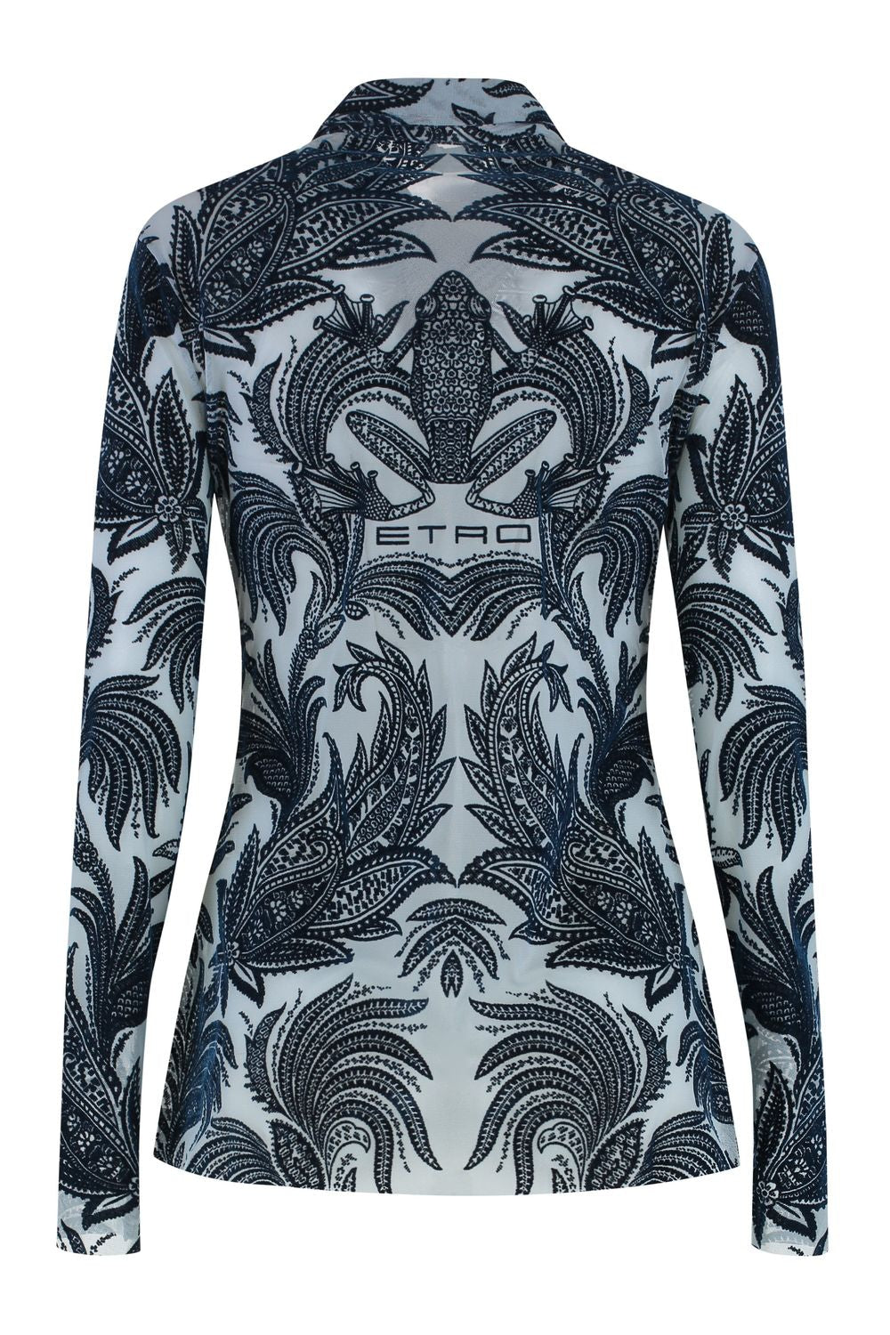 ETRO Flocked Paisley Mini Shirt for Women