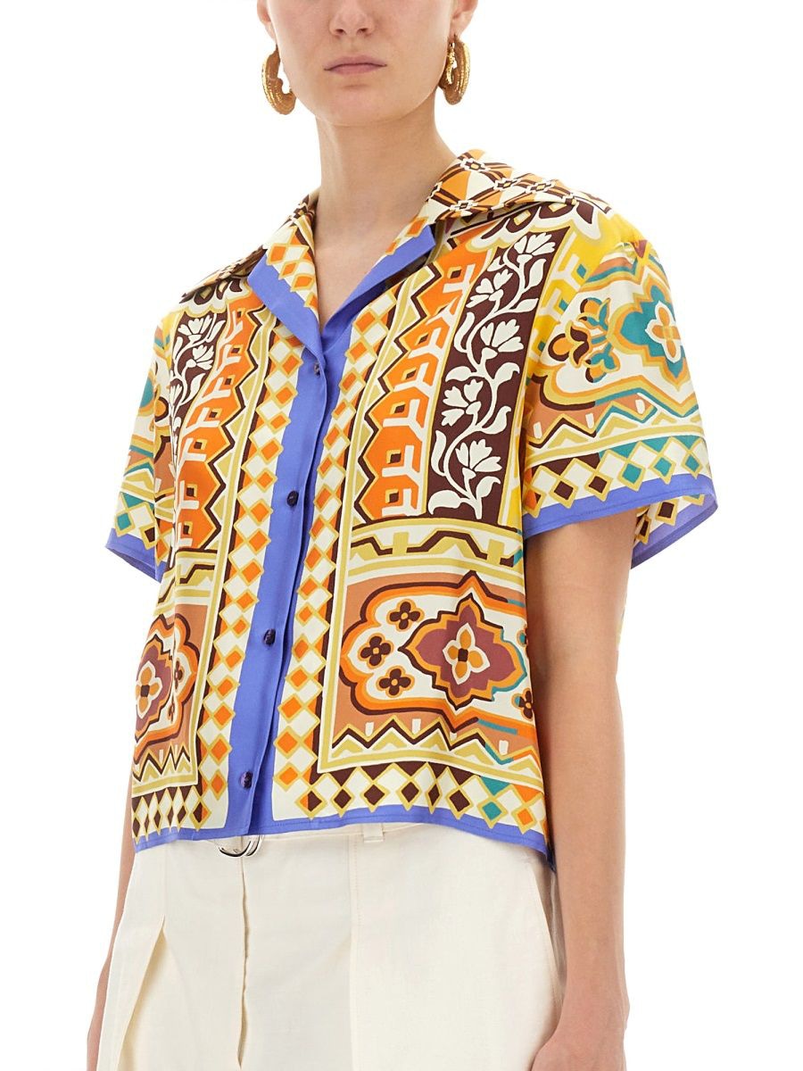 ETRO Silk Mini Shirt for Women