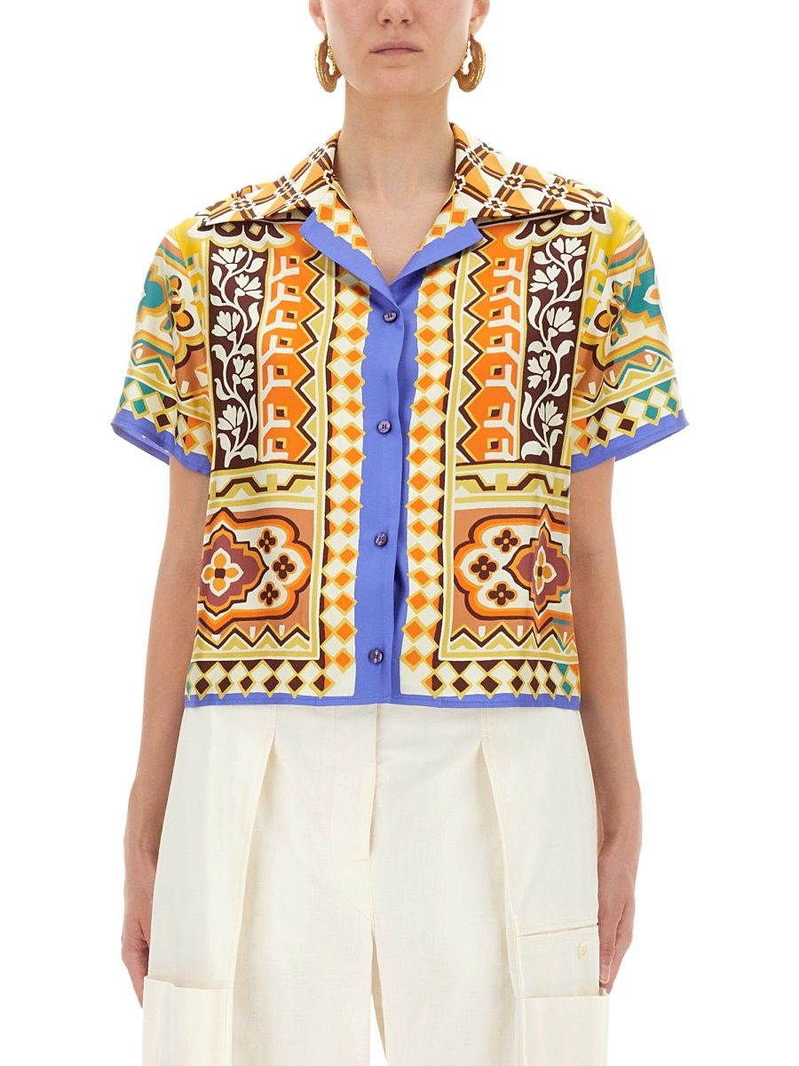 ETRO Silk Mini Shirt for Women