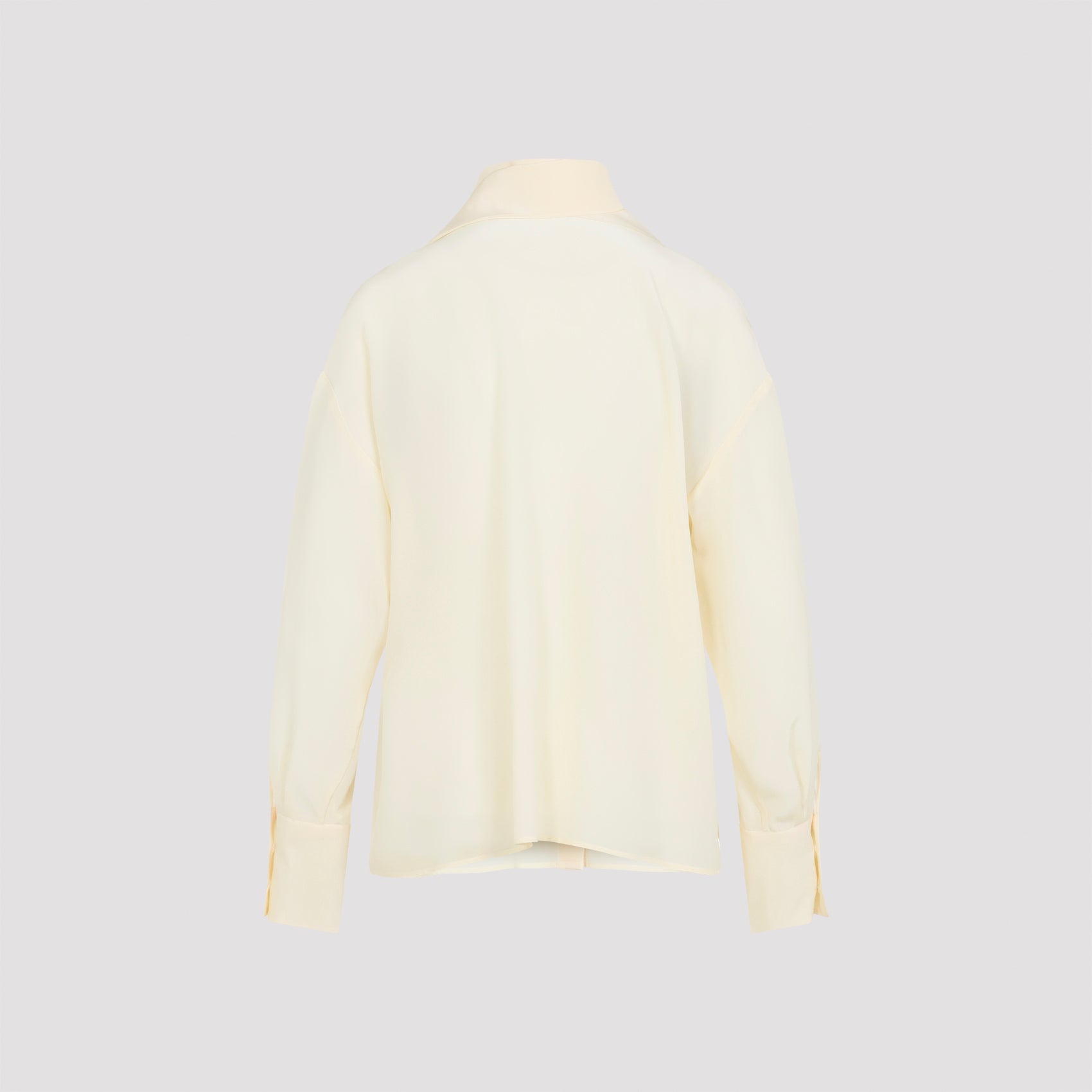 ETRO Silk Crepe Blouse with Tie Collar for Women