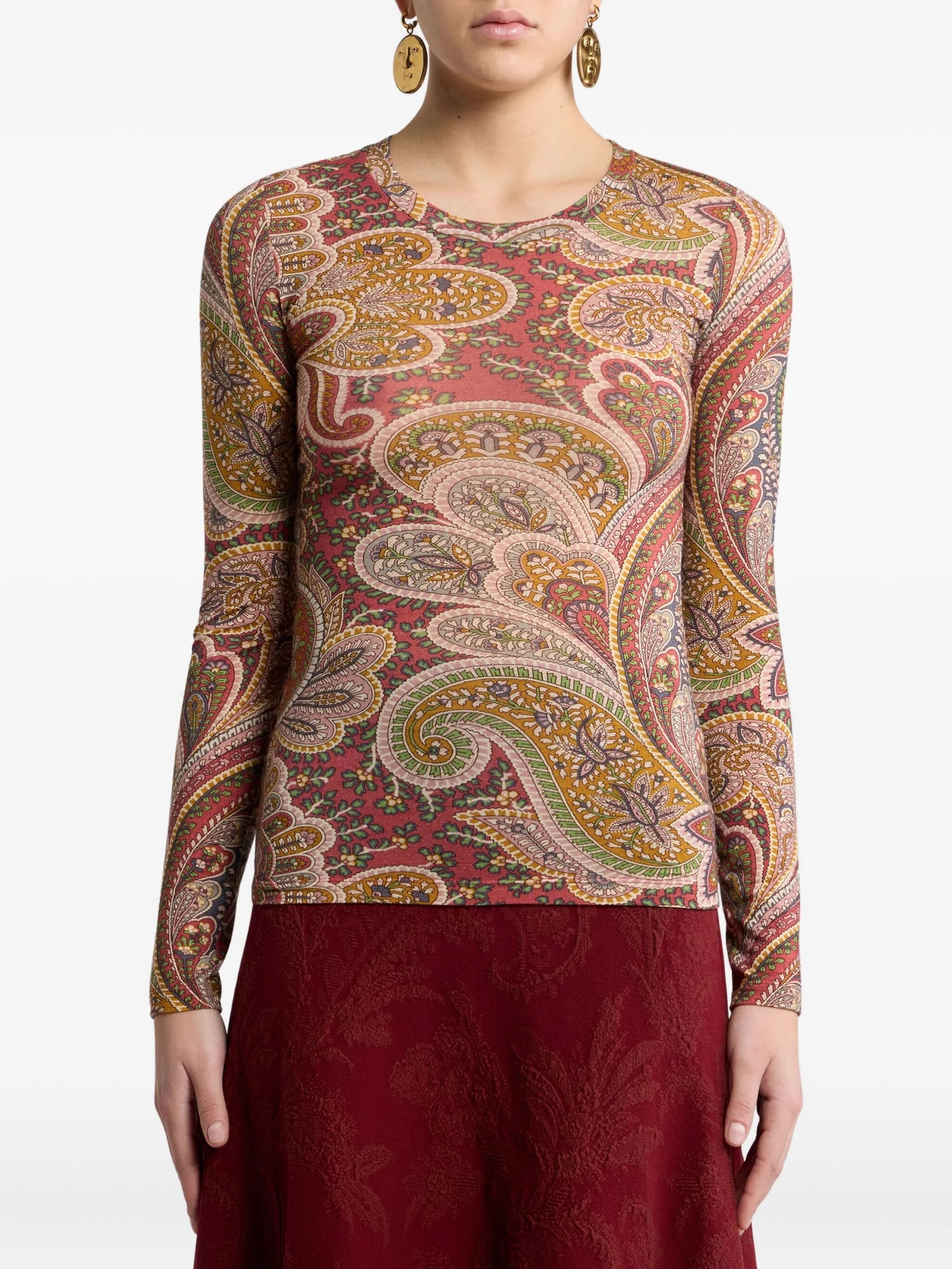 ETRO Women's Wool Blend Top