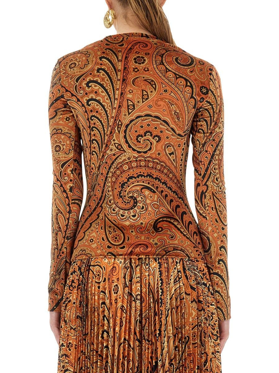 ETRO Multicolour Polyester Top - Women's - FW25