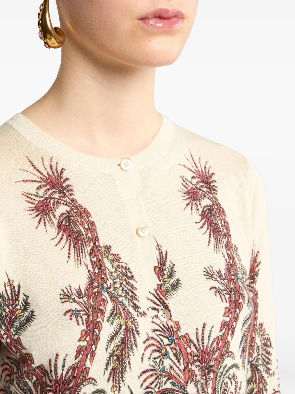 ETRO Paisley Print Cardigan