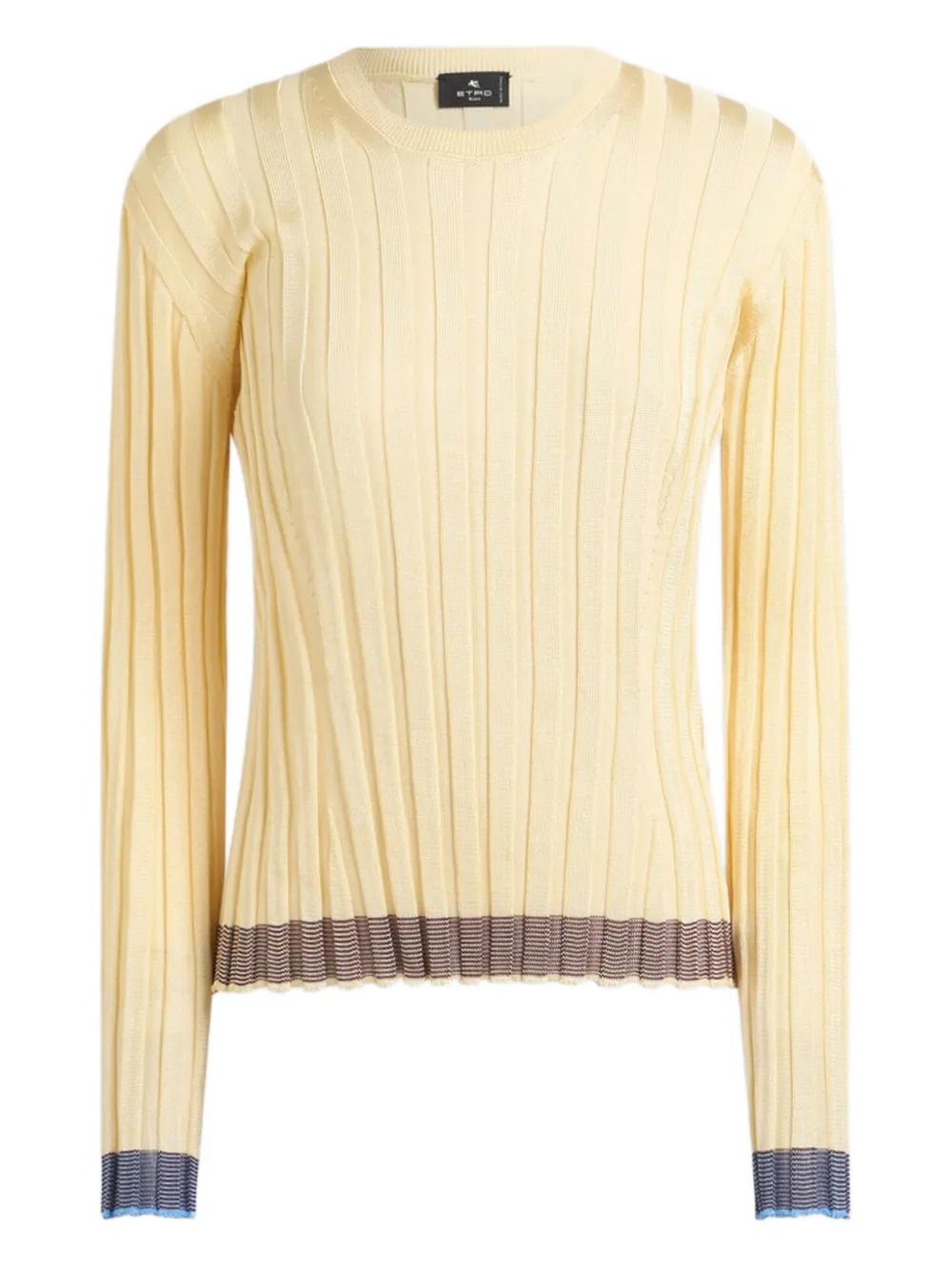ETRO Ribbed Knit Top