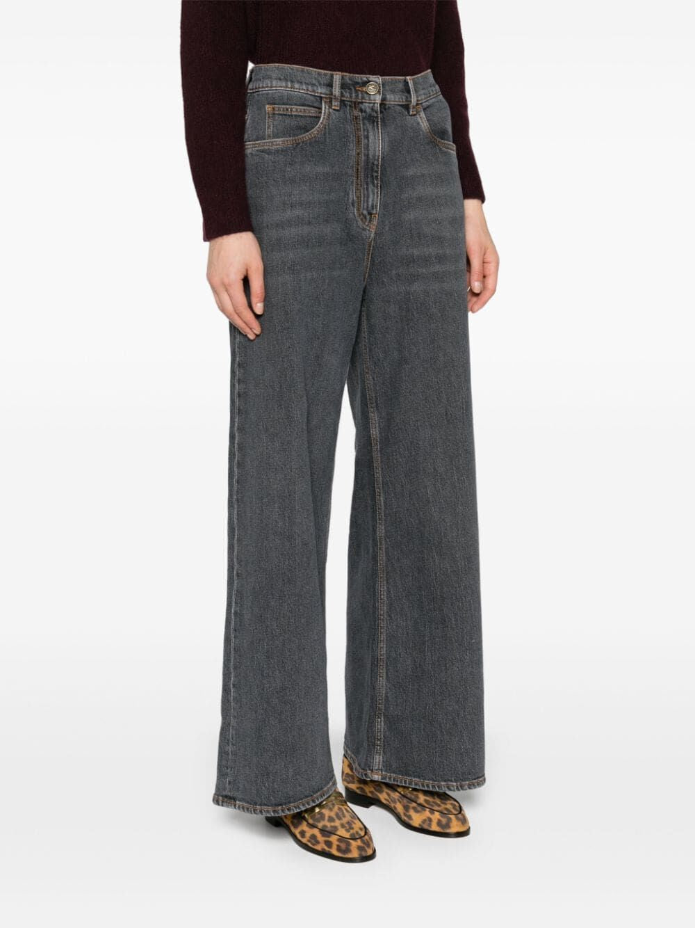 ETRO Wide-Leg Jeans for Women - FW24