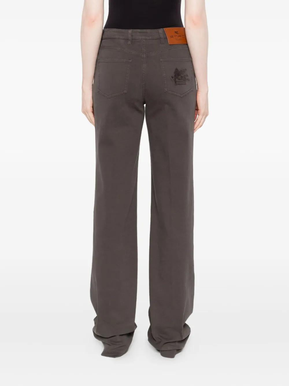 ETRO Women's Straight Leg Denim Trousers