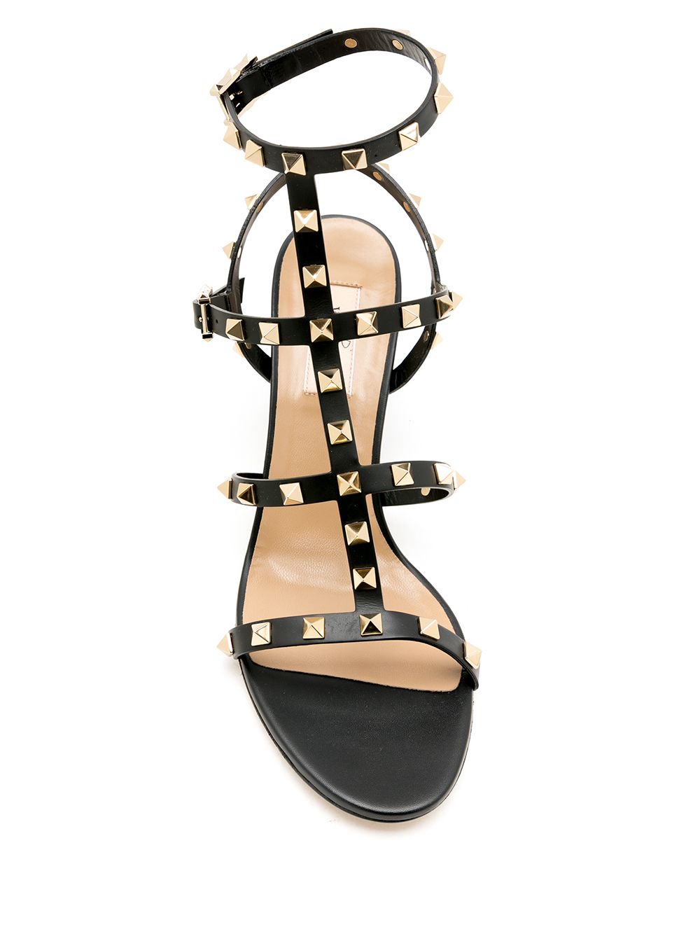 VALENTINO GARAVANI Rockstud Leather Sandals for Women