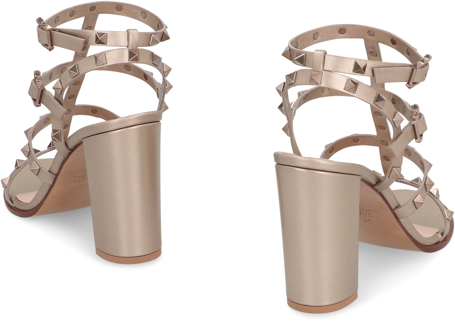 VALENTINO GARAVANI Rockstud Leather Sandals