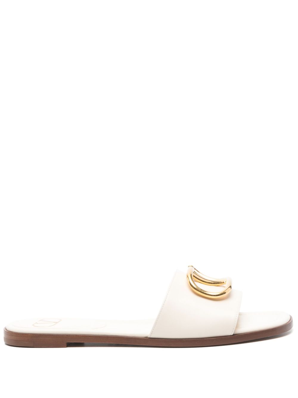 VALENTINO GARAVANI Open Toe Leather Sandals for Women - SS25 Collection