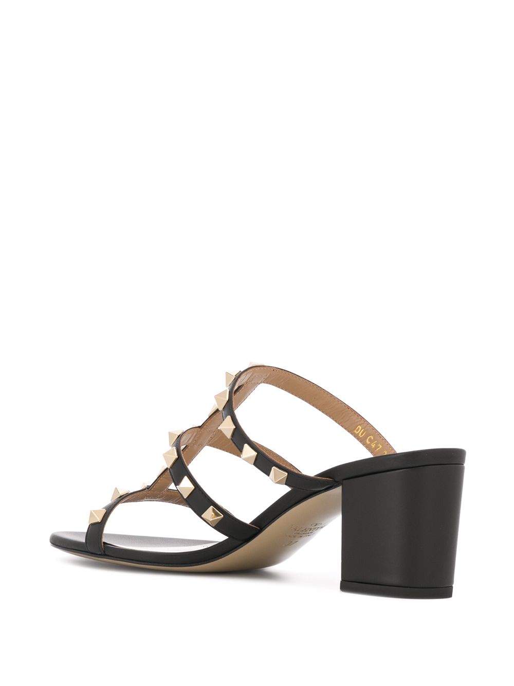 VALENTINO GARAVANI Rockstud Leather Sandals for Women