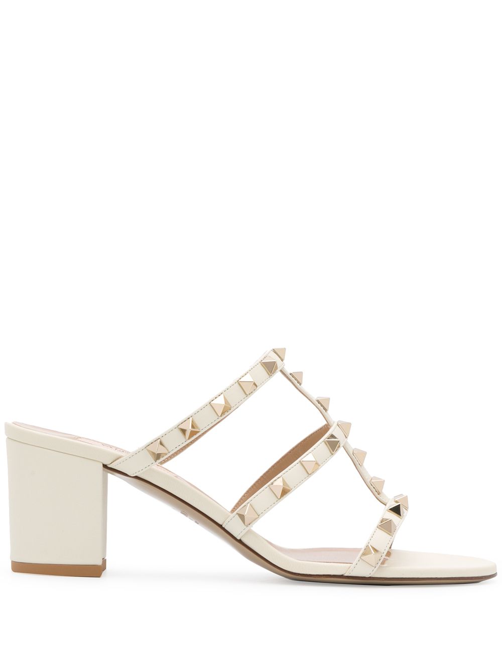 VALENTINO GARAVANI Rockstud Leather Sandals for Women