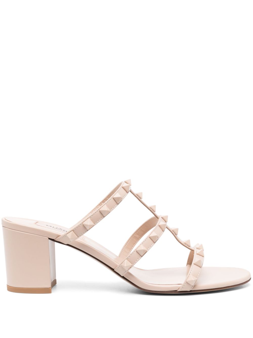 VALENTINO GARAVANI Rockstud Leather Sandals for Women