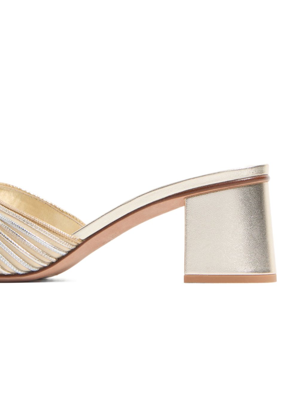 VALENTINO GARAVANI Signature Vlogo Mid Block Heel Flat Sandals for Women