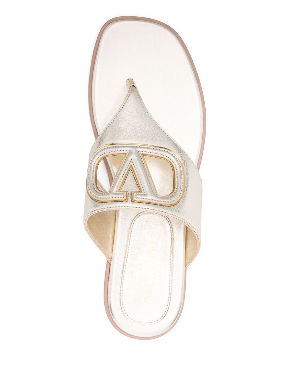 VALENTINO GARAVANI Cut-Out Leather Sandals