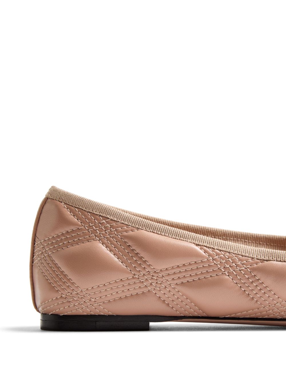 VALENTINO GARAVANI Quiltie 67 Leather Ballet Flats for Women