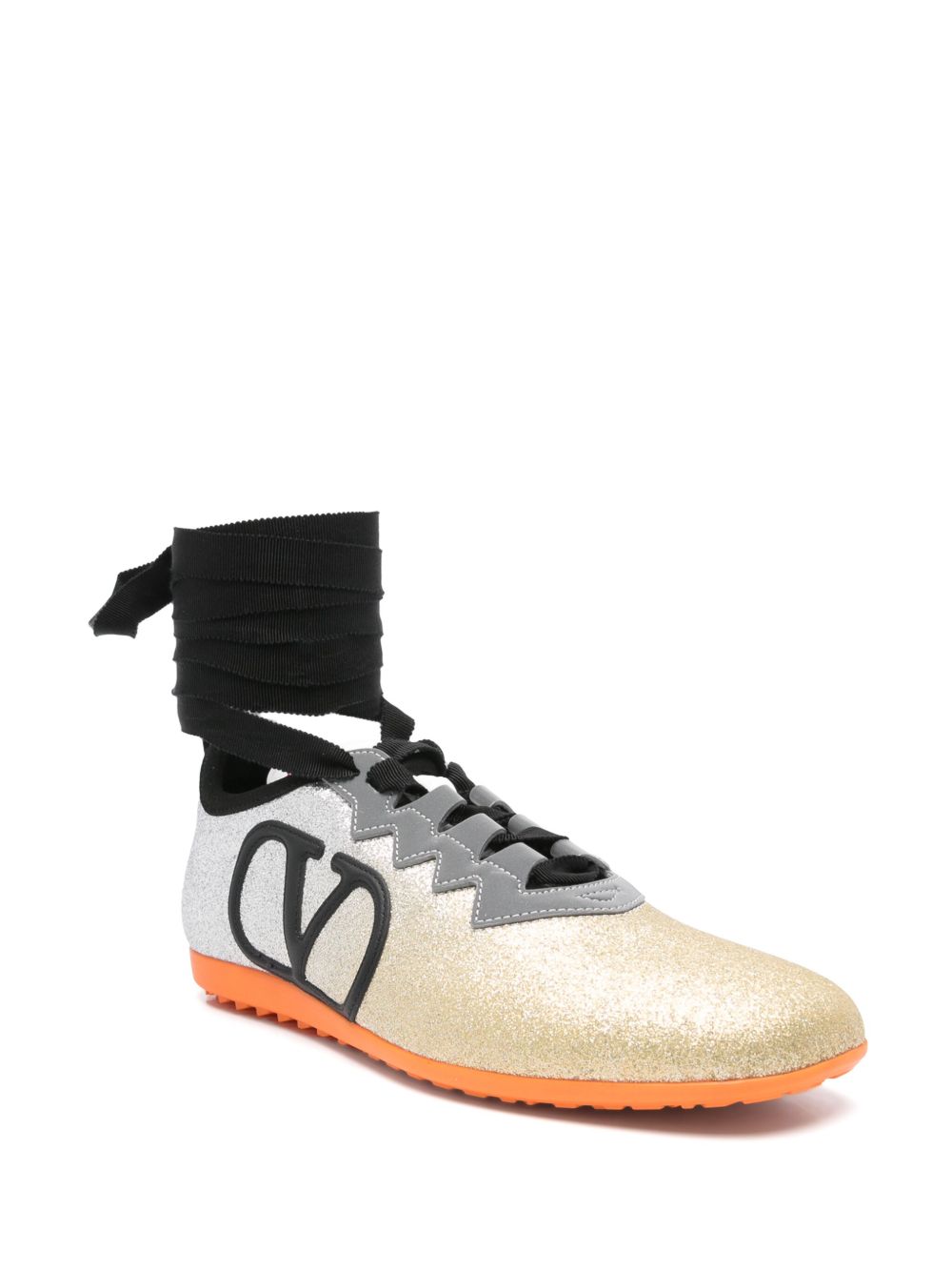 VALENTINO GARAVANI Chromathon Leather Sneakers for Women