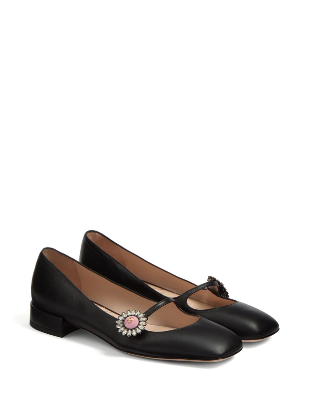 VALENTINO GARAVANI Patent Leather Ballet Flats