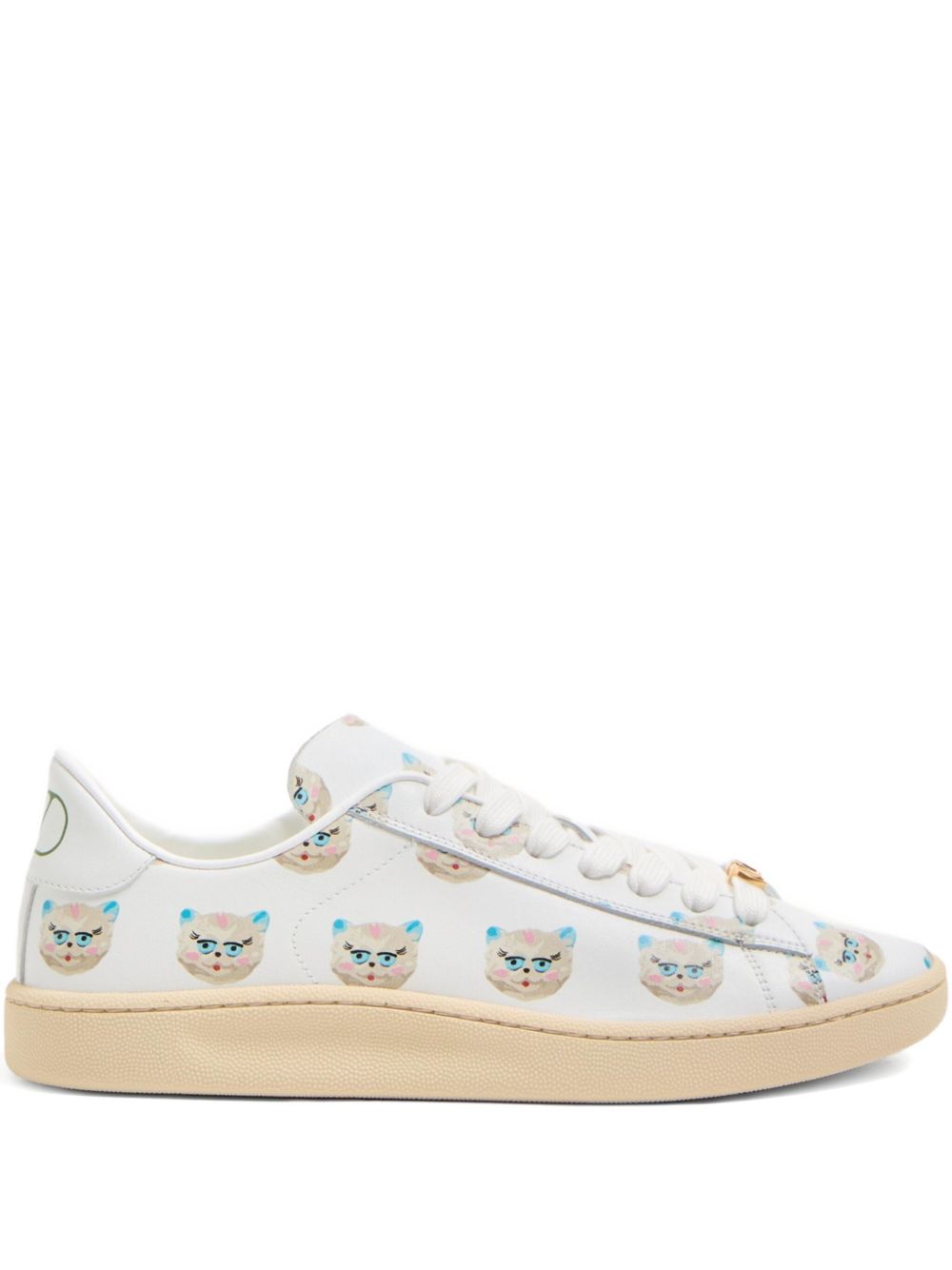 VALENTINO GARAVANI Royco Leather Sneakers for Women
