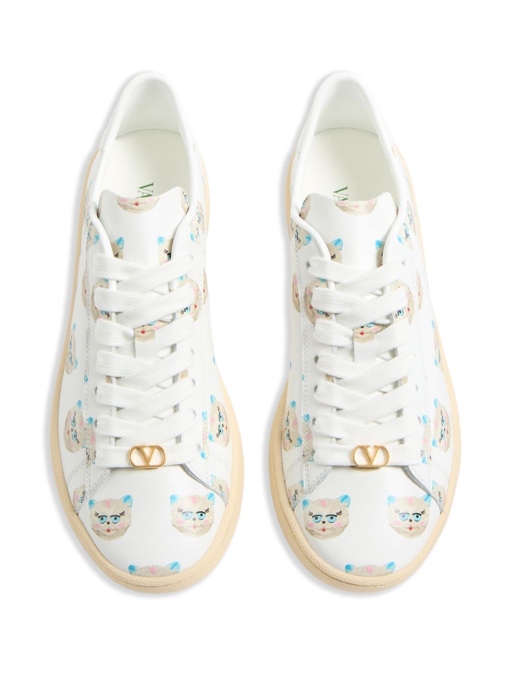 VALENTINO GARAVANI Royco Leather Sneakers for Women