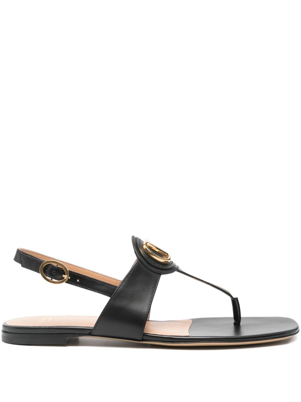 VALENTINO GARAVANI Signature Leather Thong Sandals for Women