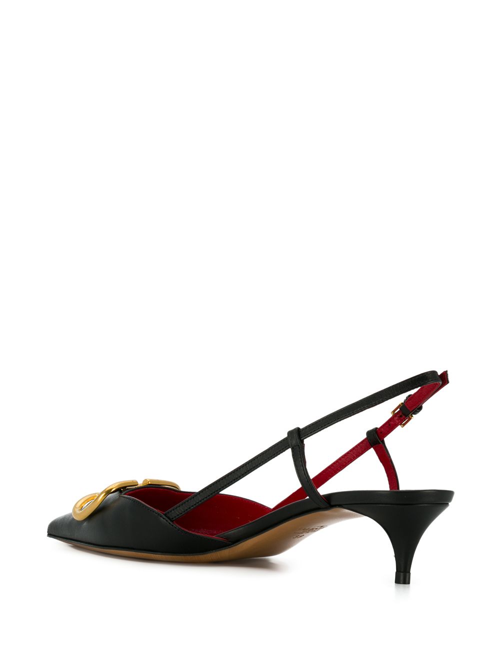 VALENTINO GARAVANI Signature Leather Slingback Pumps