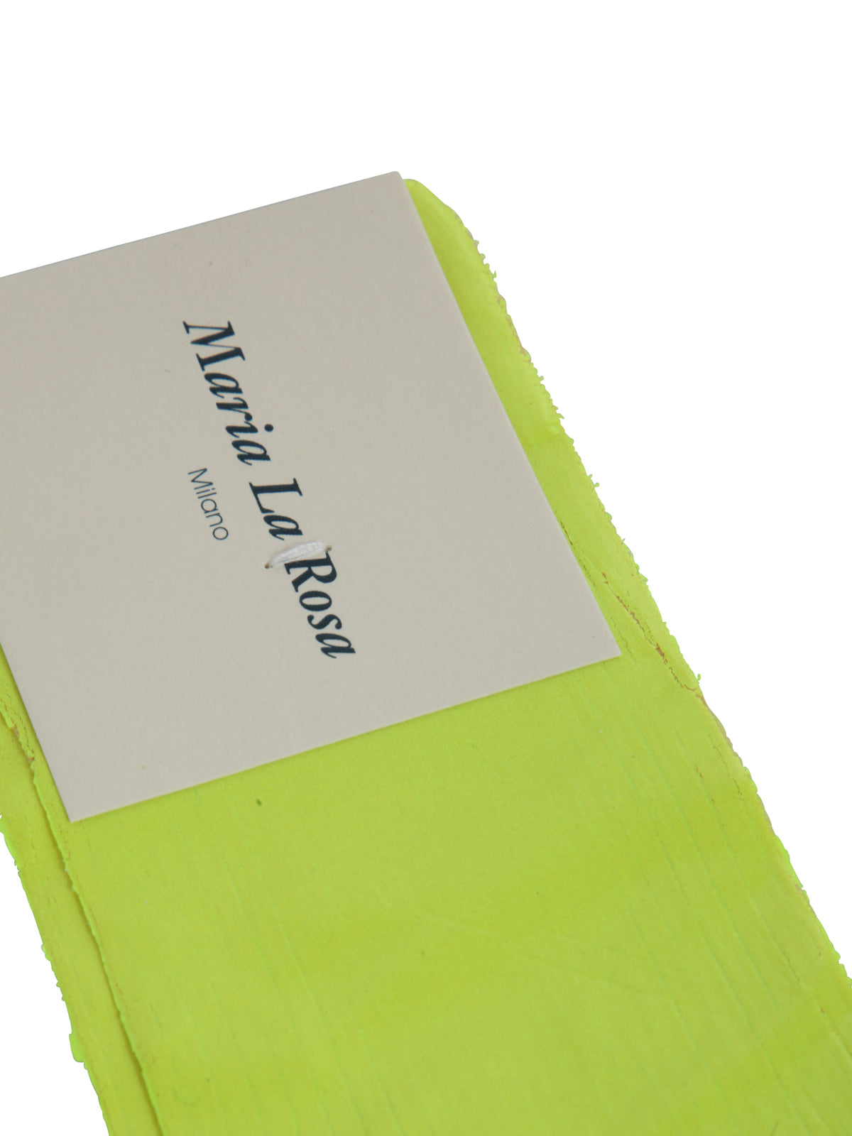 MARIA LA ROSA Ribbed Laminated Socks