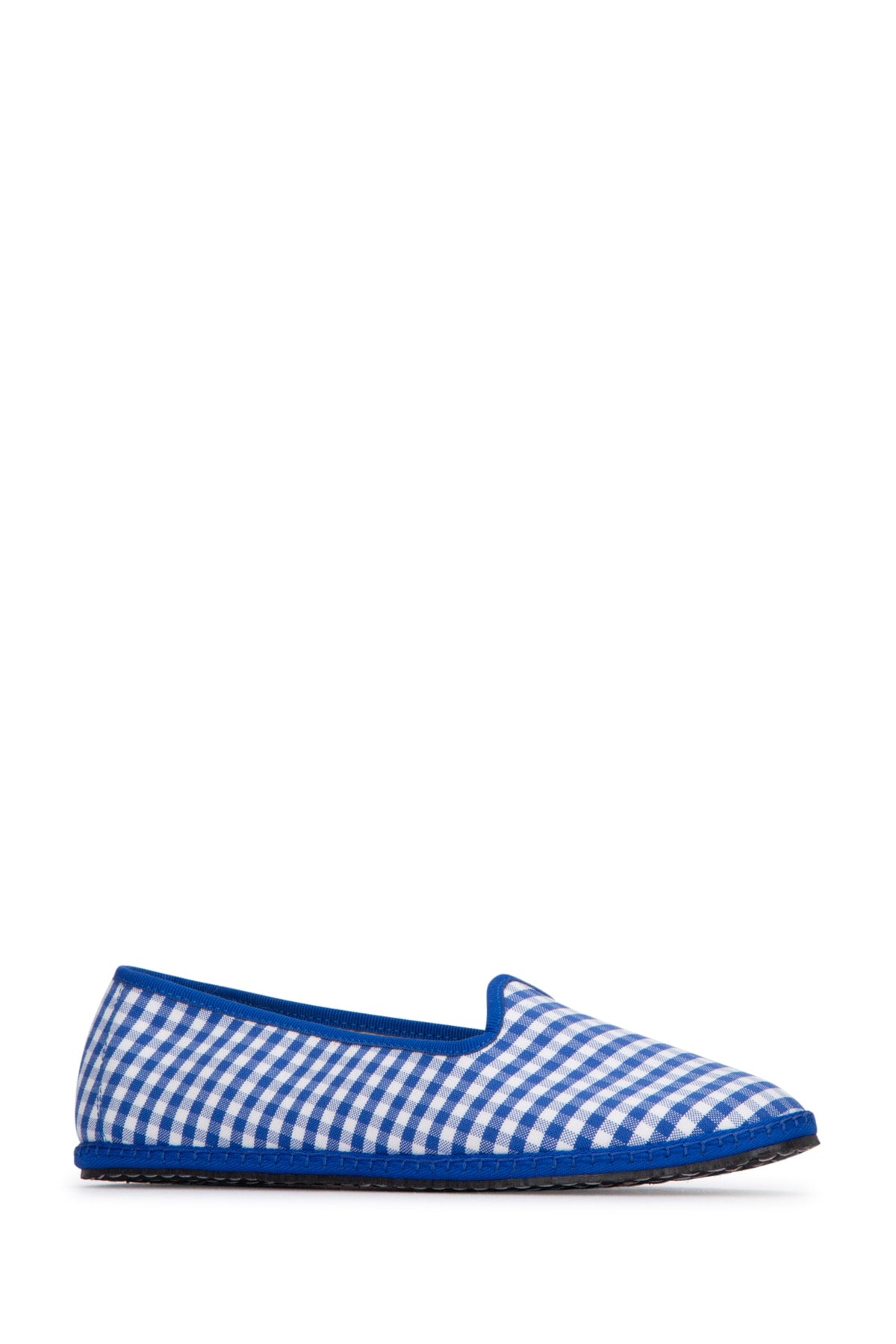 VIBI VENEZIA Checkered Design Slip-On Loafers for Women