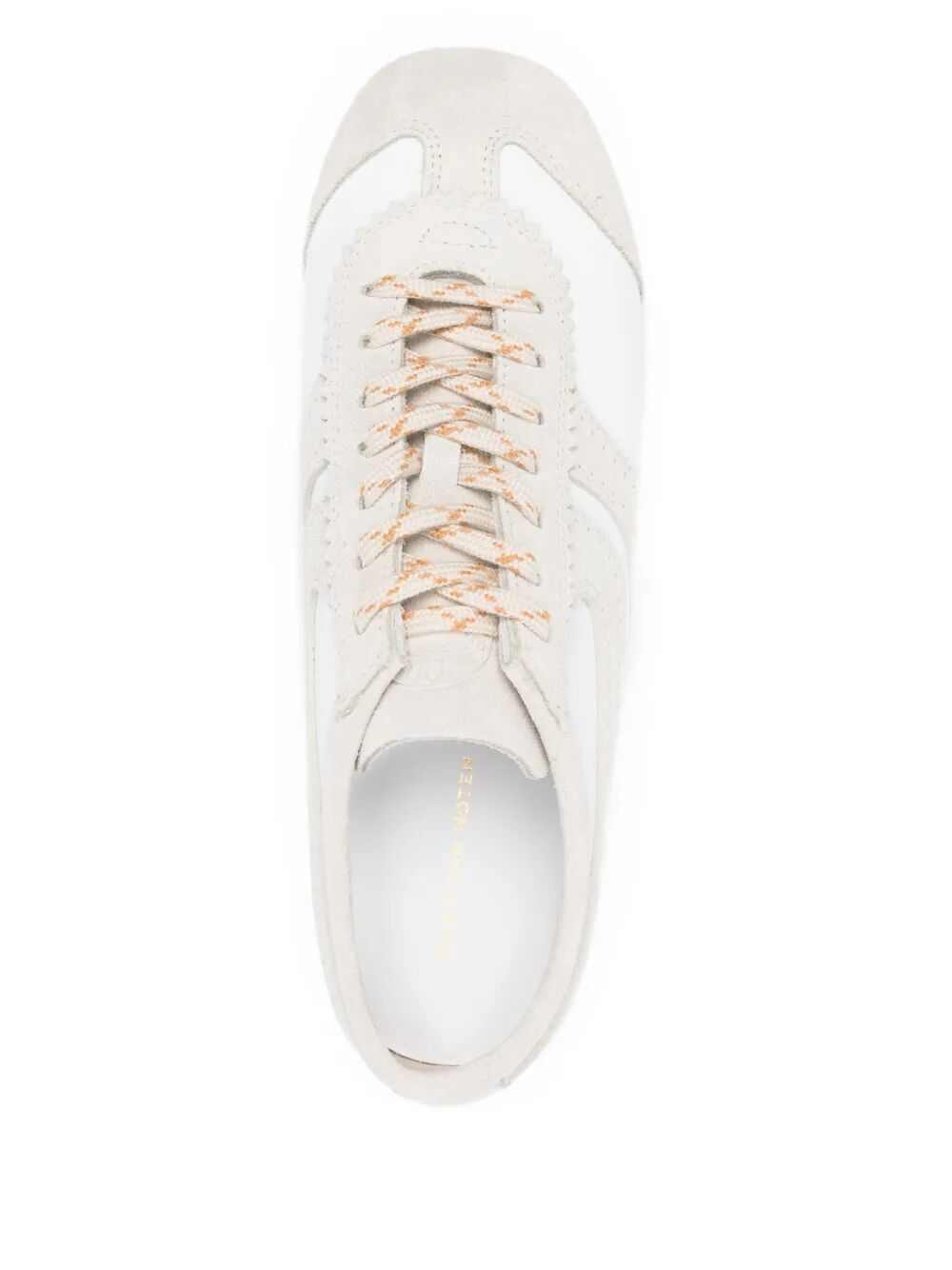 DRIES VAN NOTEN Leather Sneakers with Suede Inserts for Women