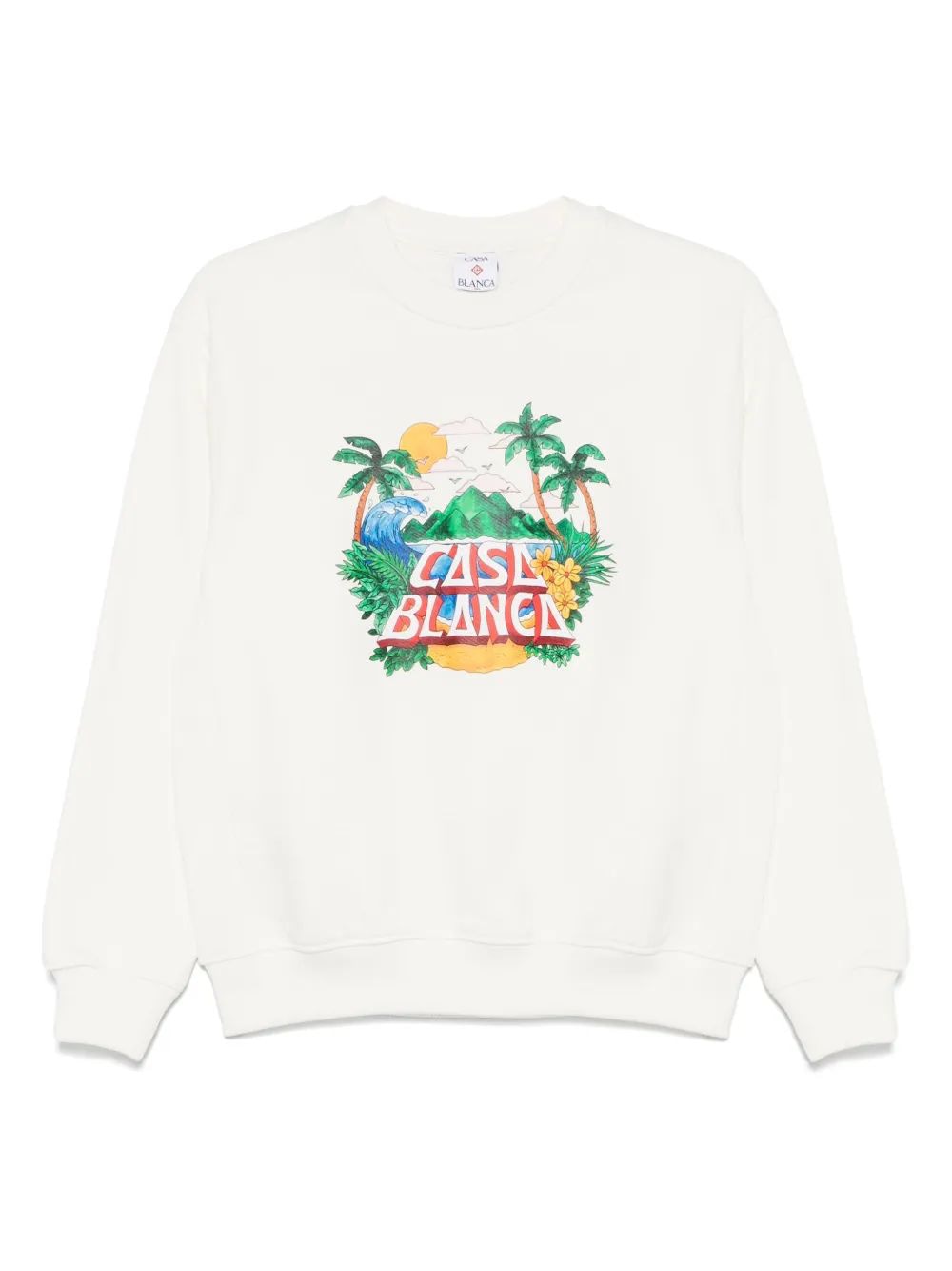 CASABLANCA Beach Wave Sweatshirt for Women
