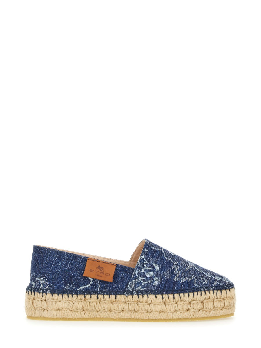 ETRO Women's Denim Espadrilles