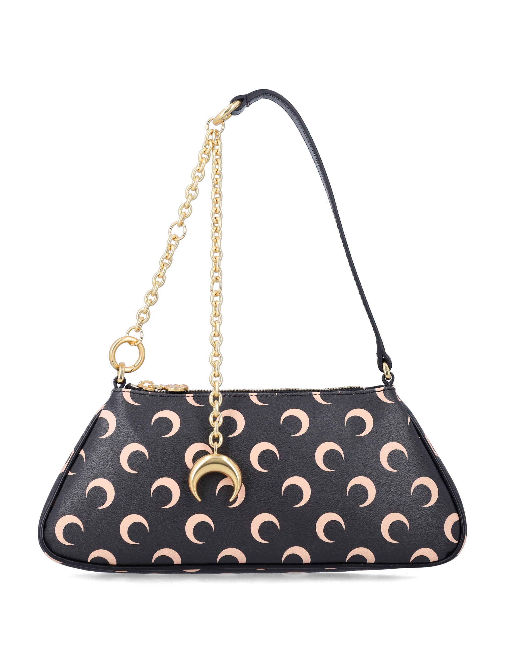 MARINE SERRE Mini Crescent Handbag