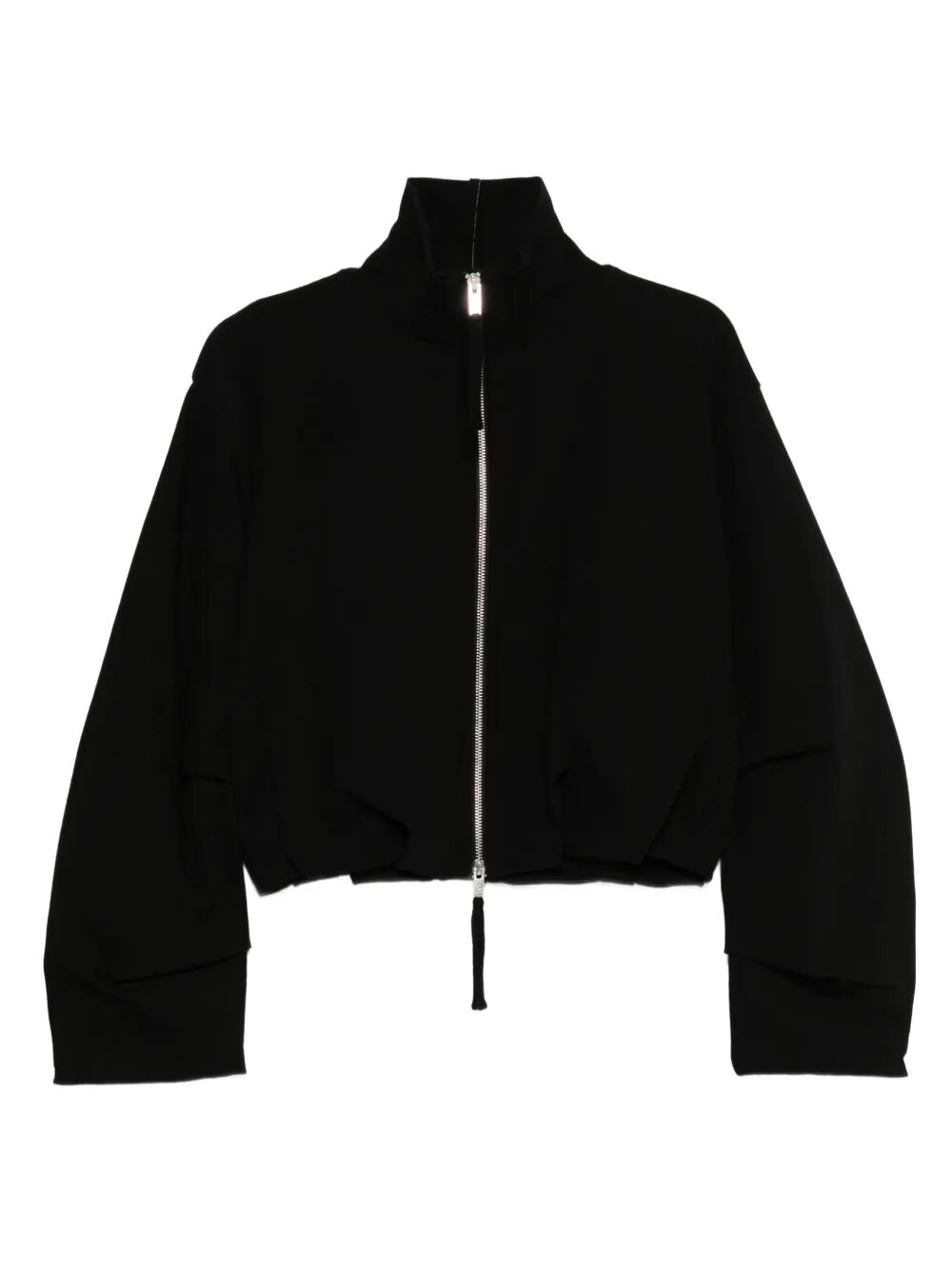 THOM KROM High Neck Cropped Jacket for Women