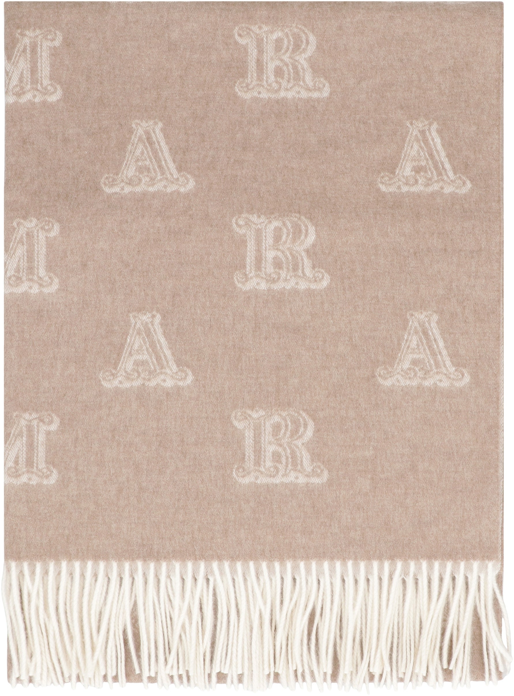 MAX MARA Cashmere Jacquard Stole 70x196 cm