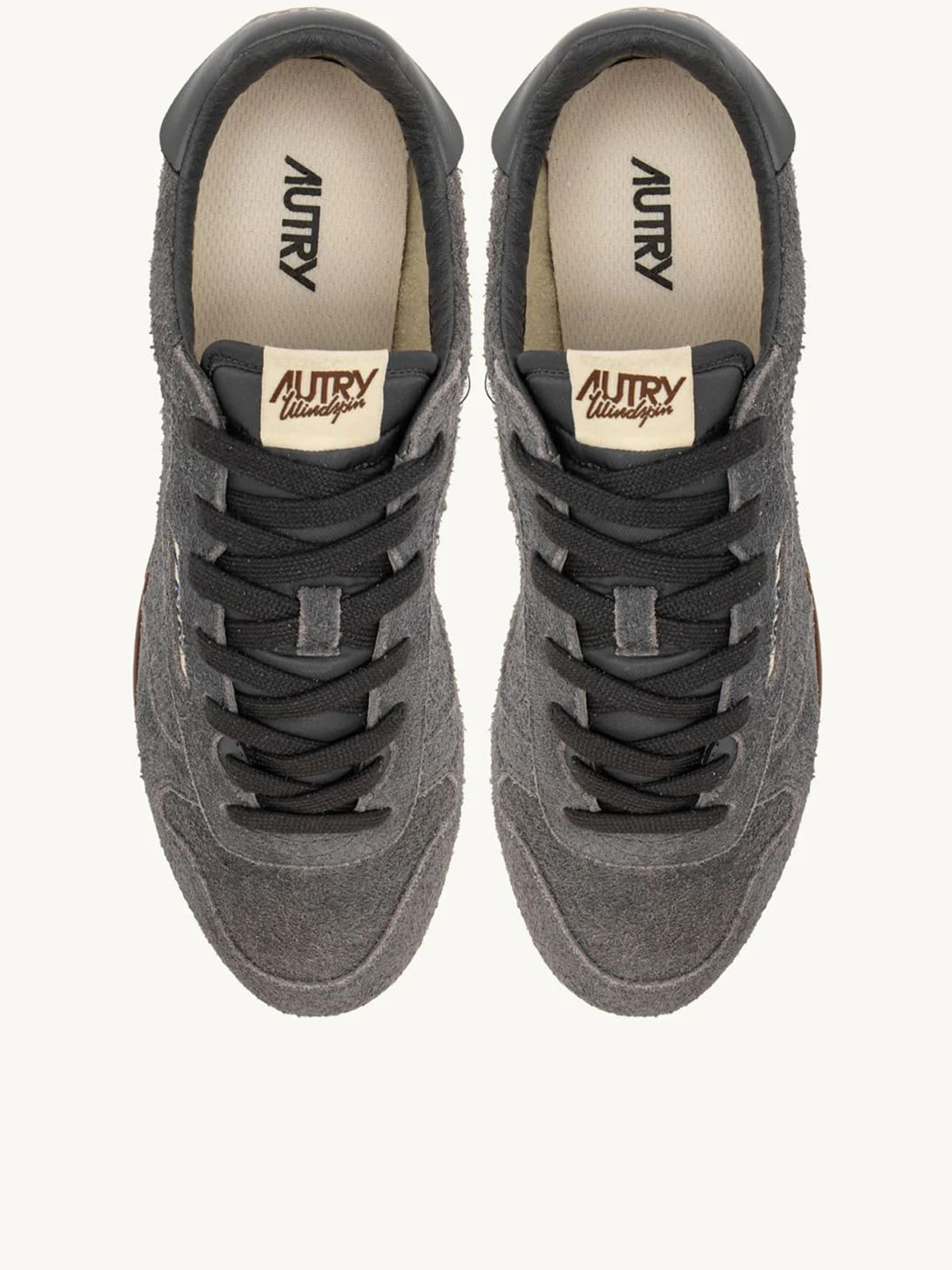 AUTRY Windspin Leather Sneakers for Men - FW25 Collection