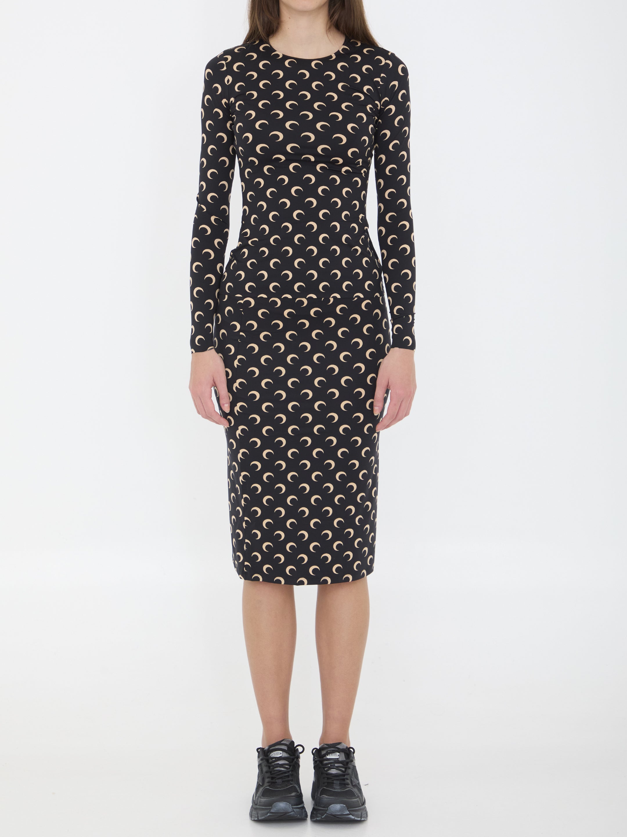 MARINE SERRE Moon Print Slim Fit T-Shirt Top - Size S