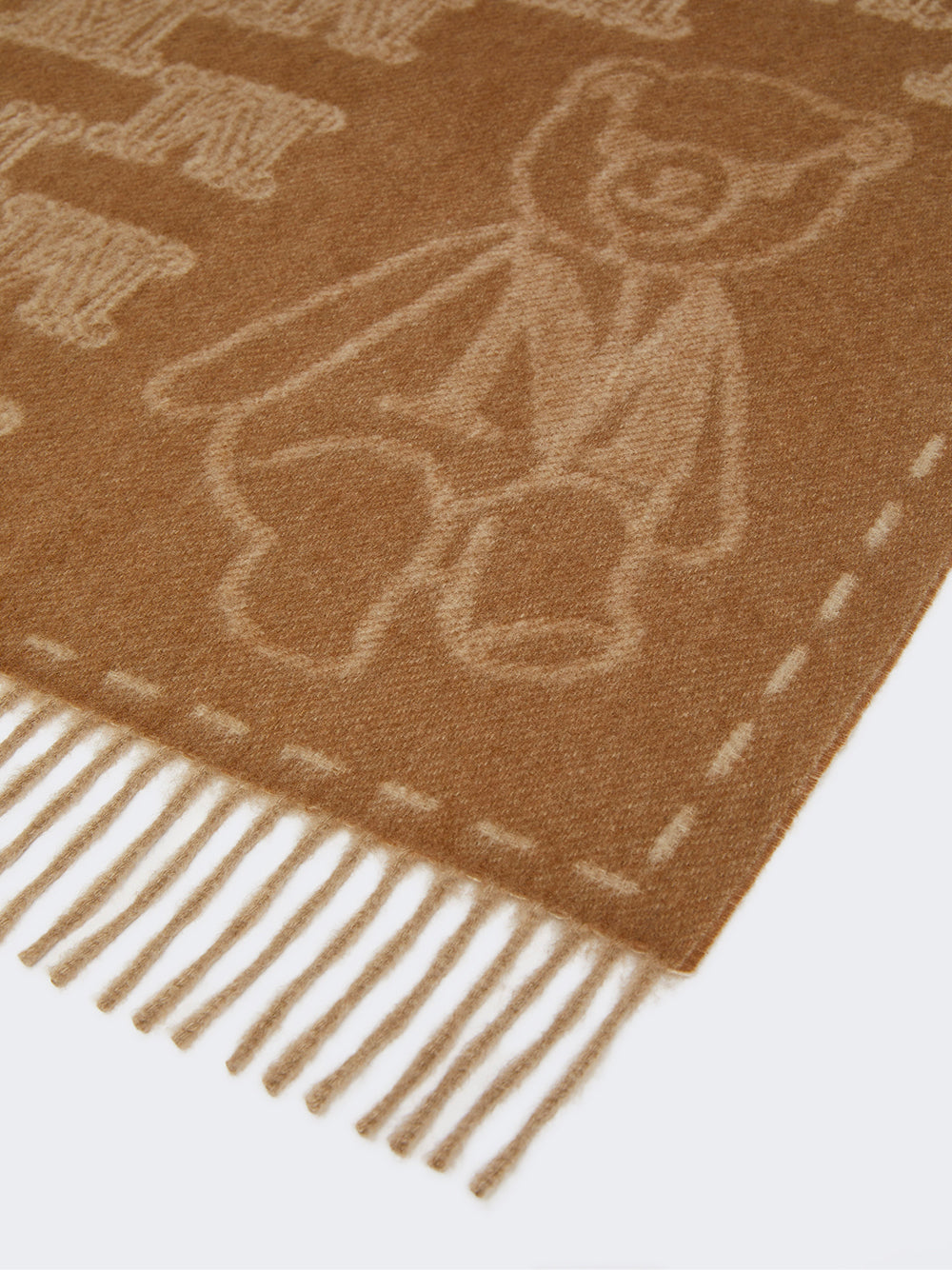 MAX MARA Jacquard Cashmere Stole 196 x 50 CM