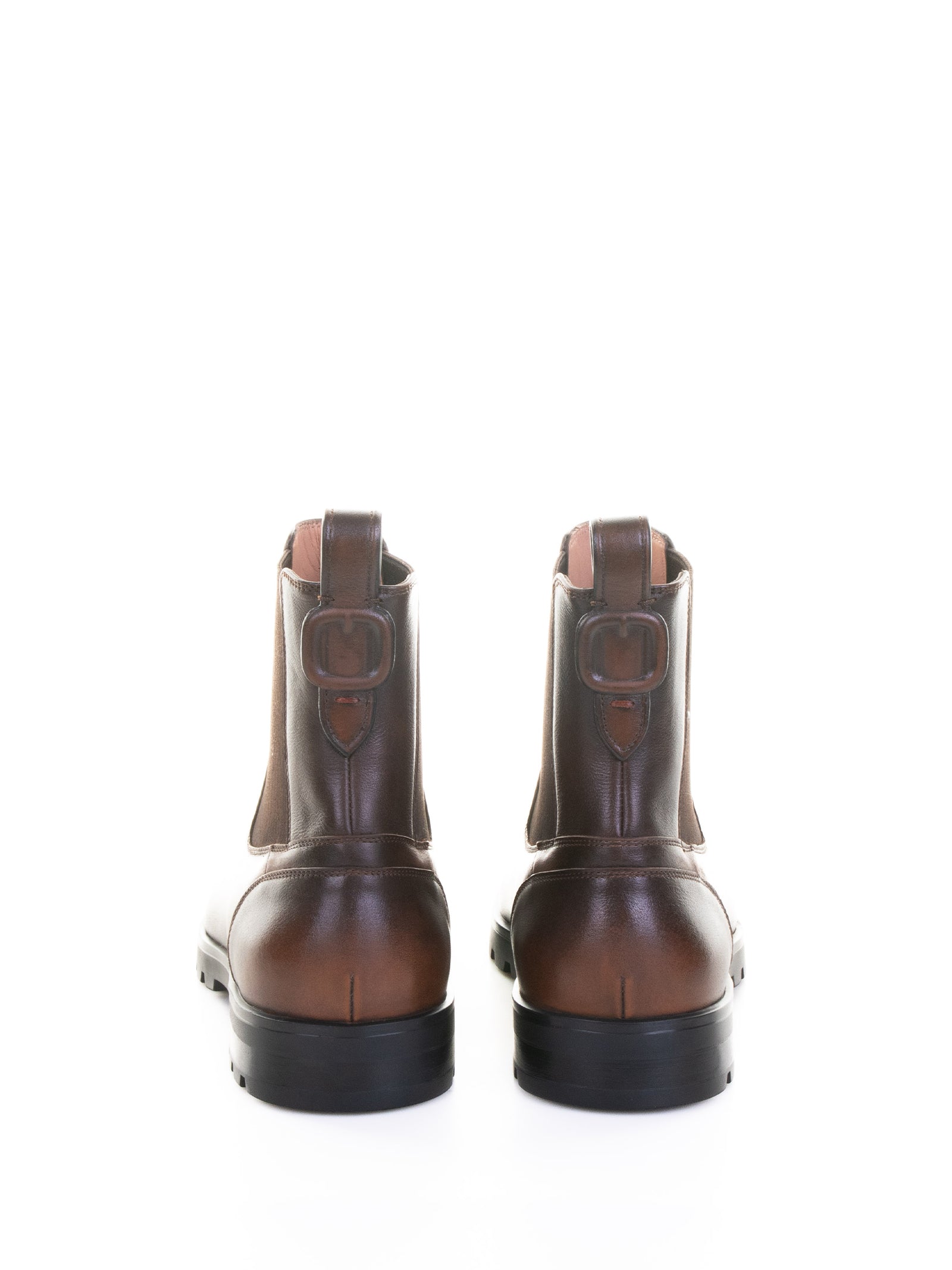 SANTONI Women's Leather Beatles Boots - FW25