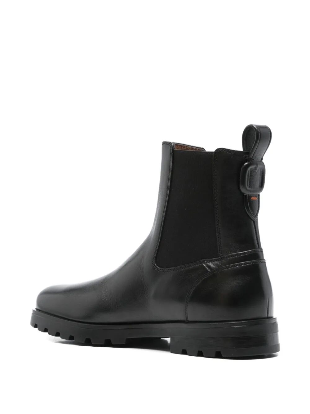 SANTONI Women's Mini Leather Beatles Boots
