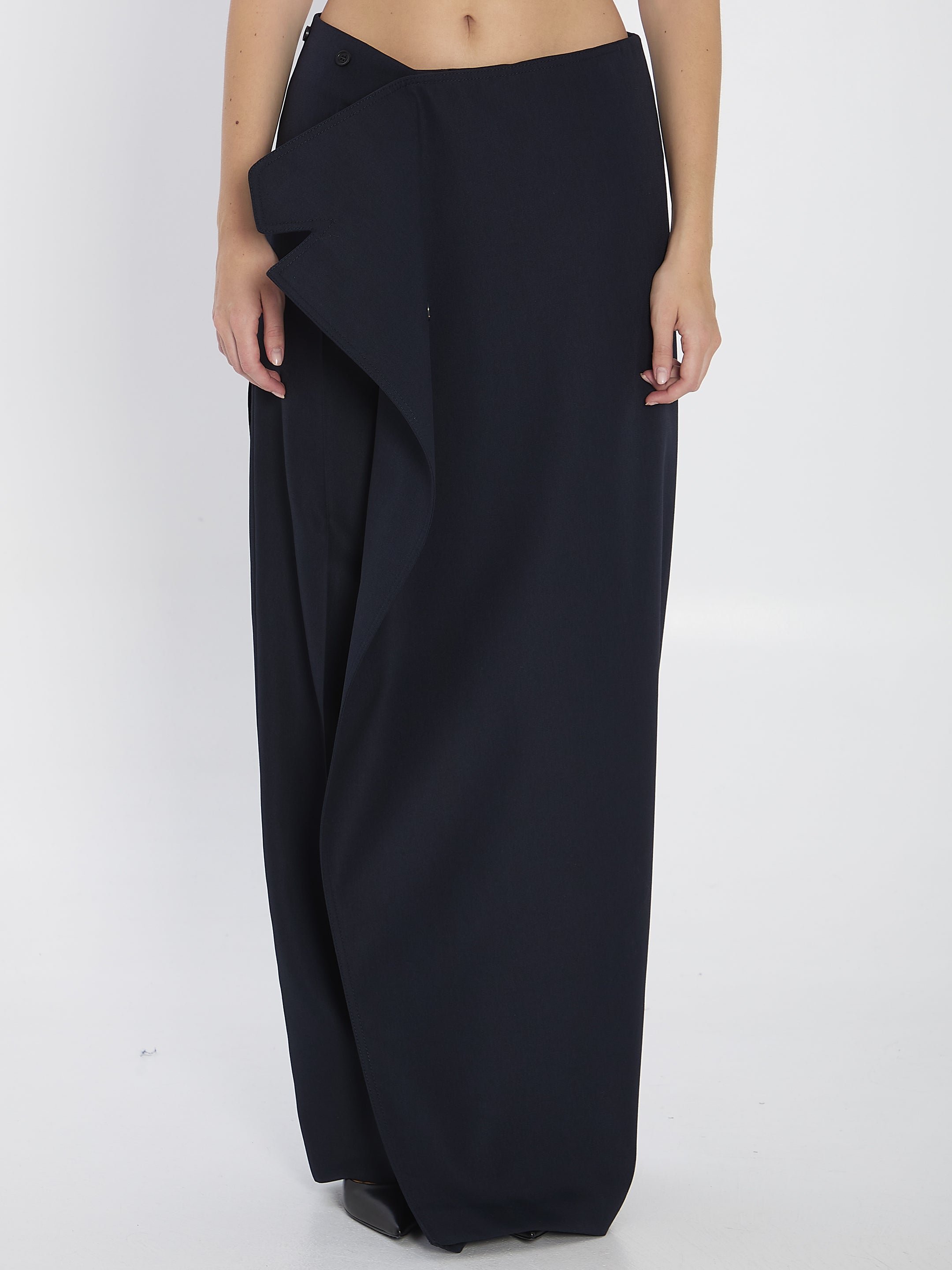 JEAN PAUL GAULTIER Trench Detail Pantaskirt - Size 36