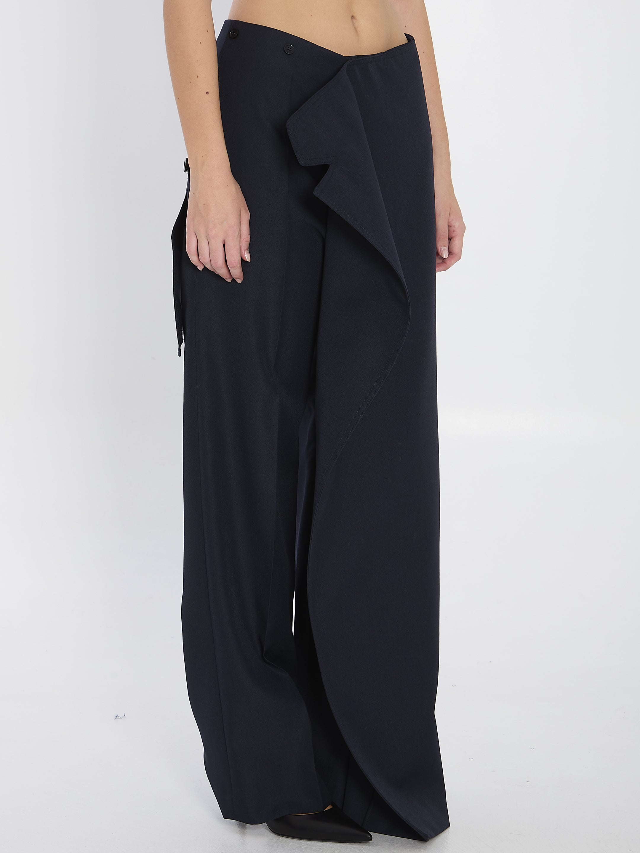 JEAN PAUL GAULTIER Trench Detail Pantaskirt - Size 36