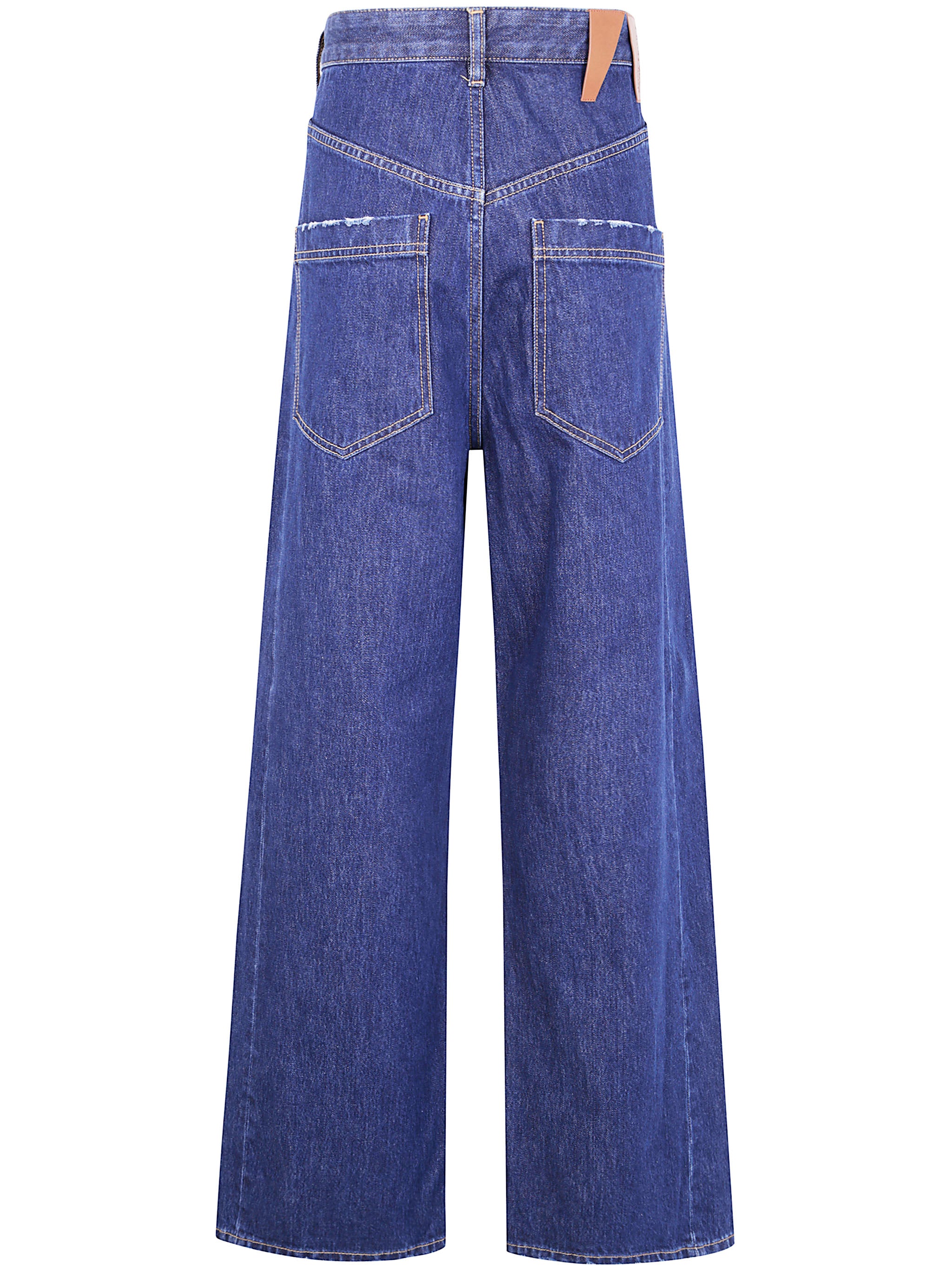 DARKPARK Fold Over Denim Pants for Women - Fall/Winter 2025