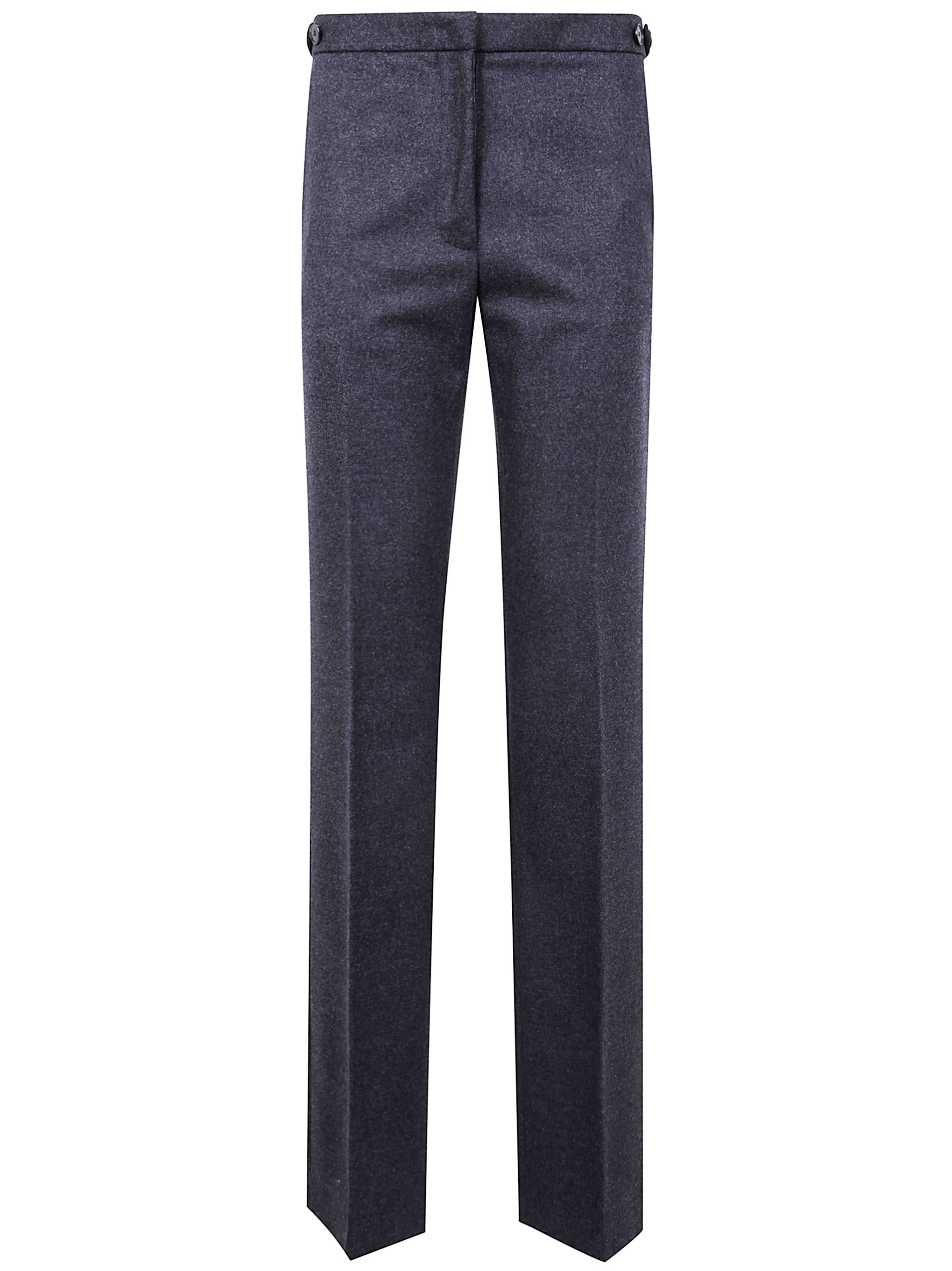 DARKPARK Women's Mid-Rise Tailored Wool Pants