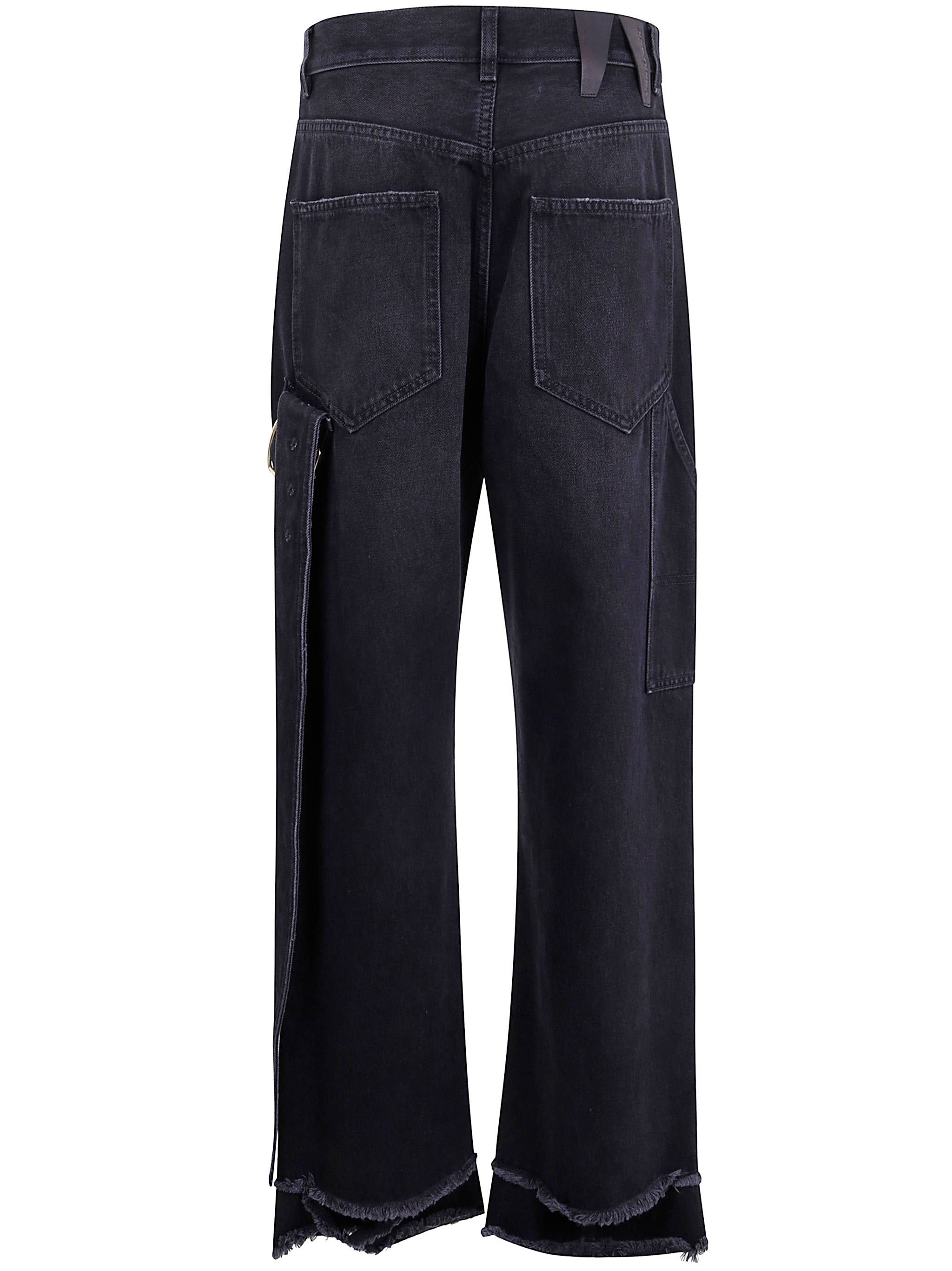 DARKPARK Adorned Loose Fit Denim Belt for Women