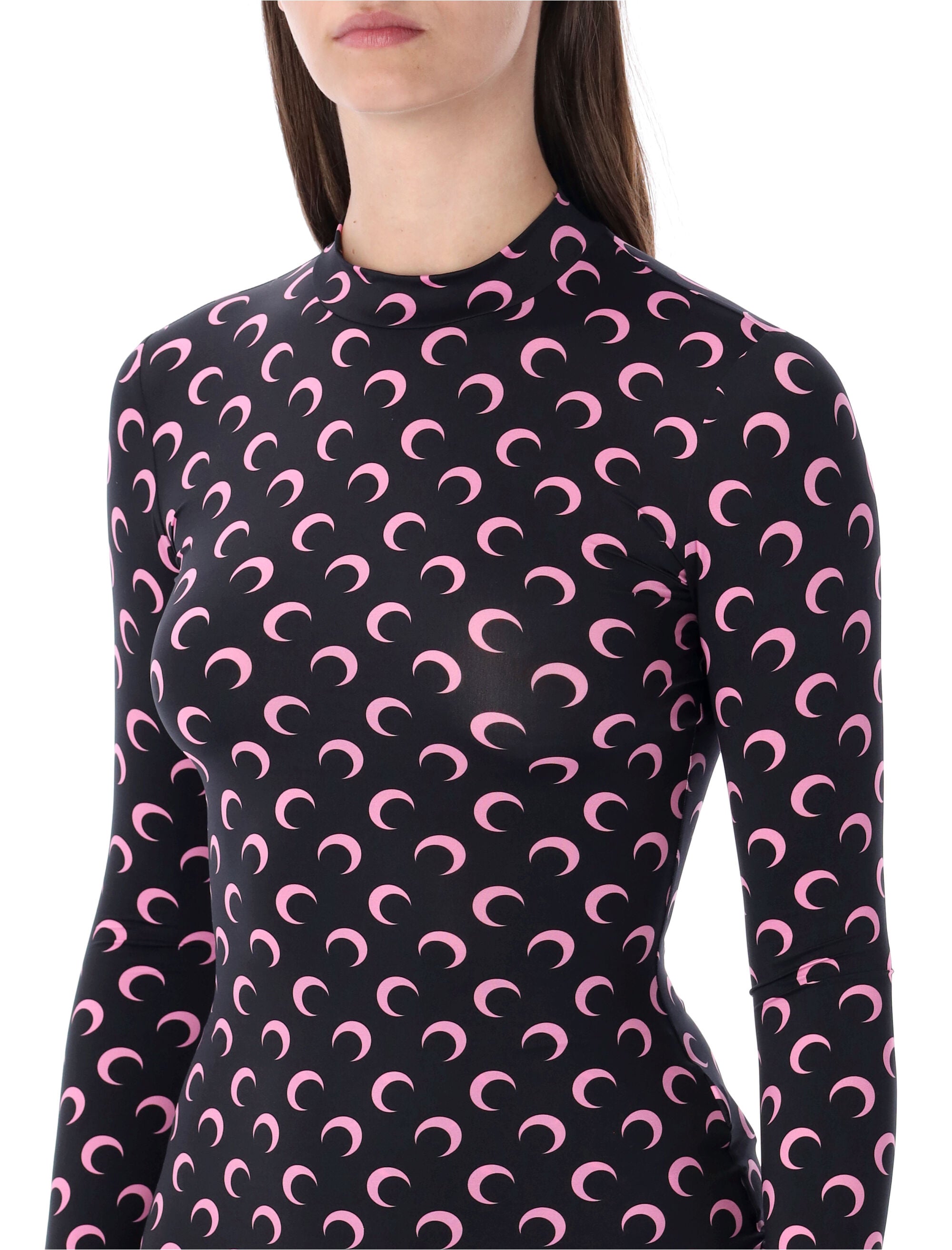 MARINE SERRE Moon Print Slim Top (S)
