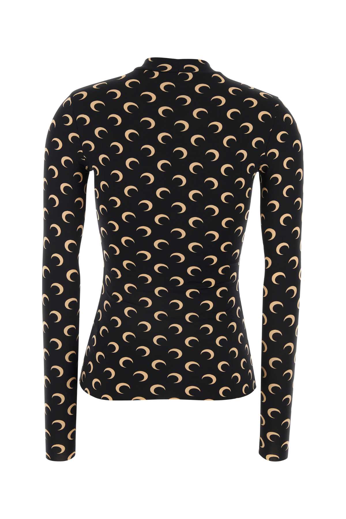 MARINE SERRE Allover Moon High-Neck Mini Top - Women's