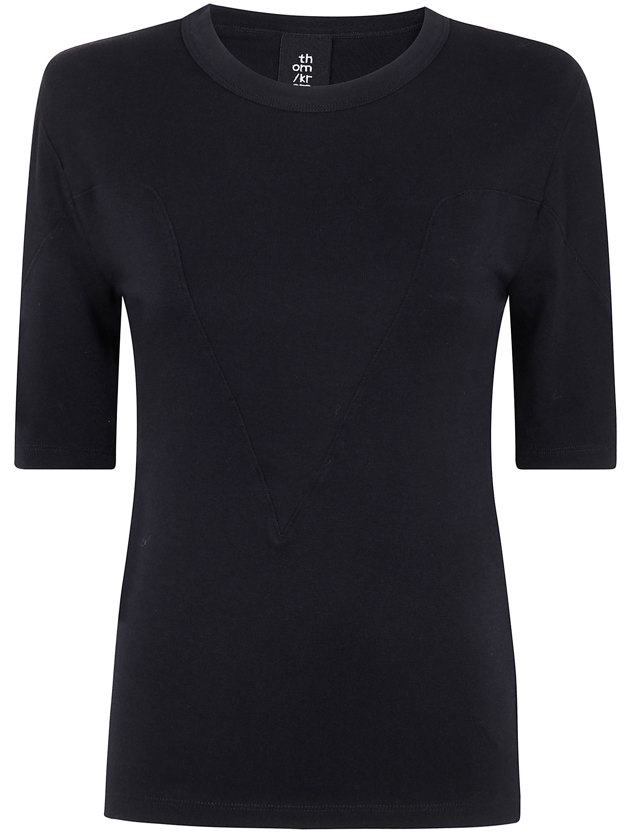 THOM KROM Womens Mini T-Shirt with Unique Styling