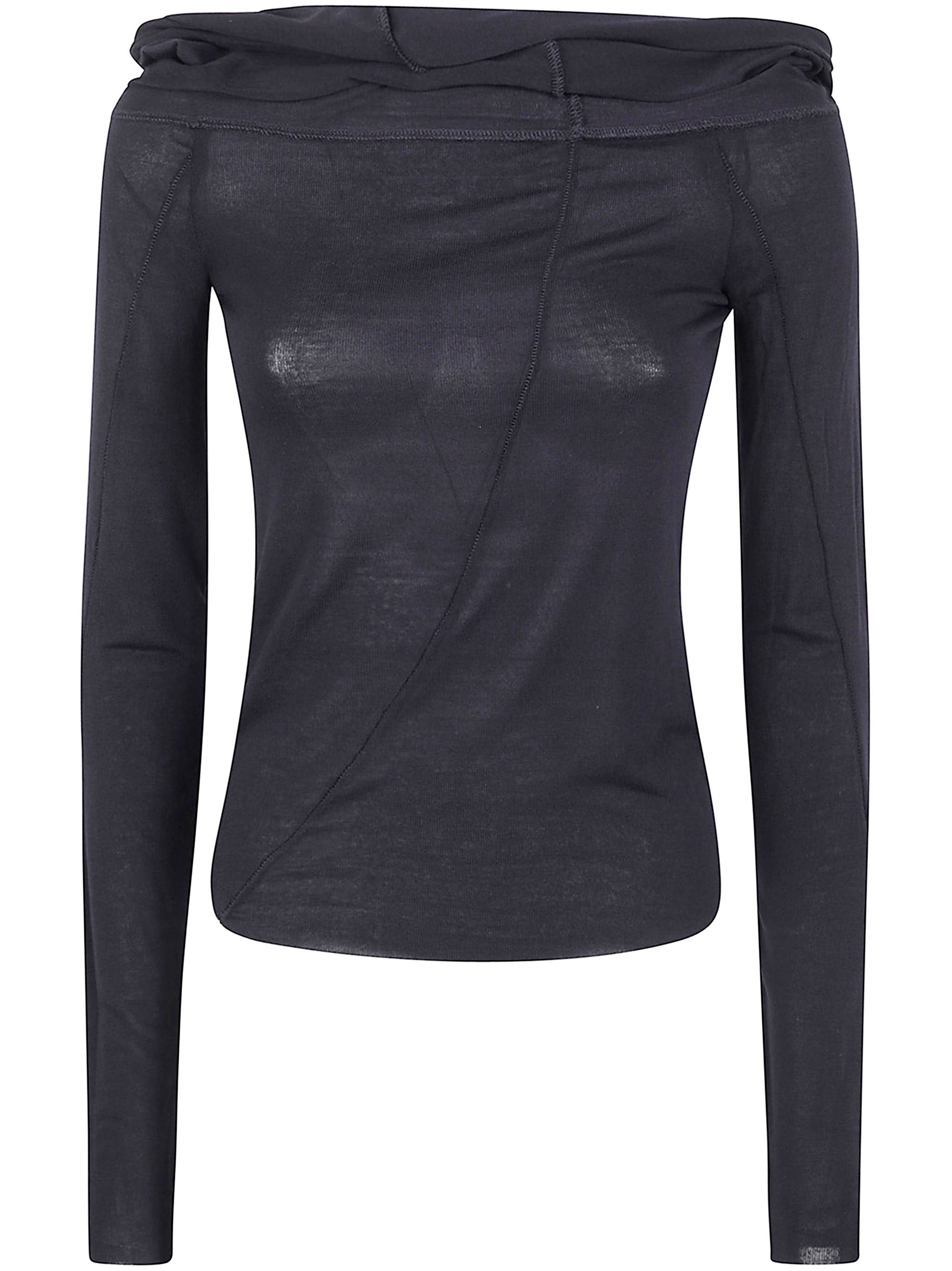 THOM KROM Long Sleeve Viscose Blouse for Women