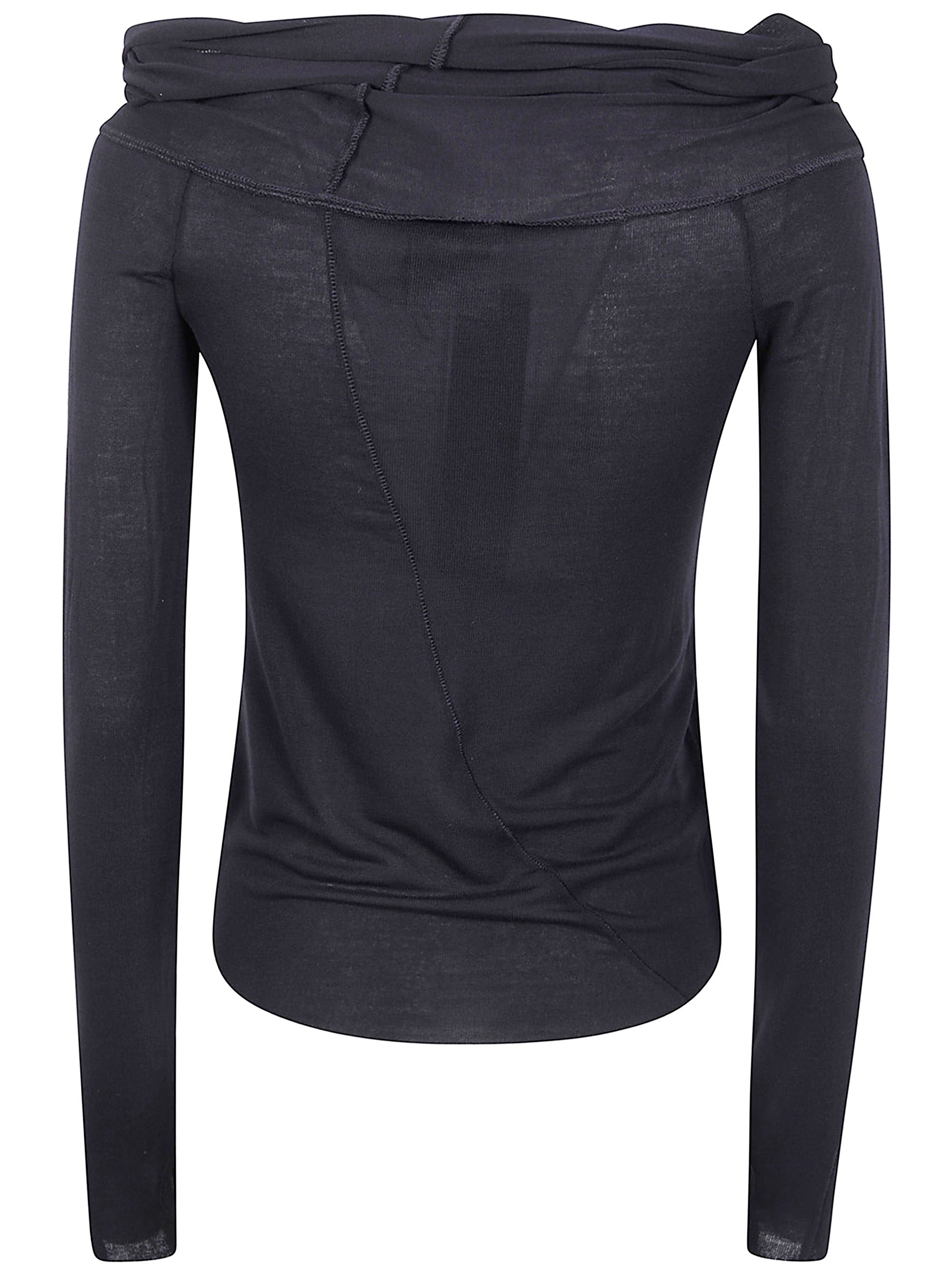 THOM KROM Long Sleeve Viscose Blouse for Women